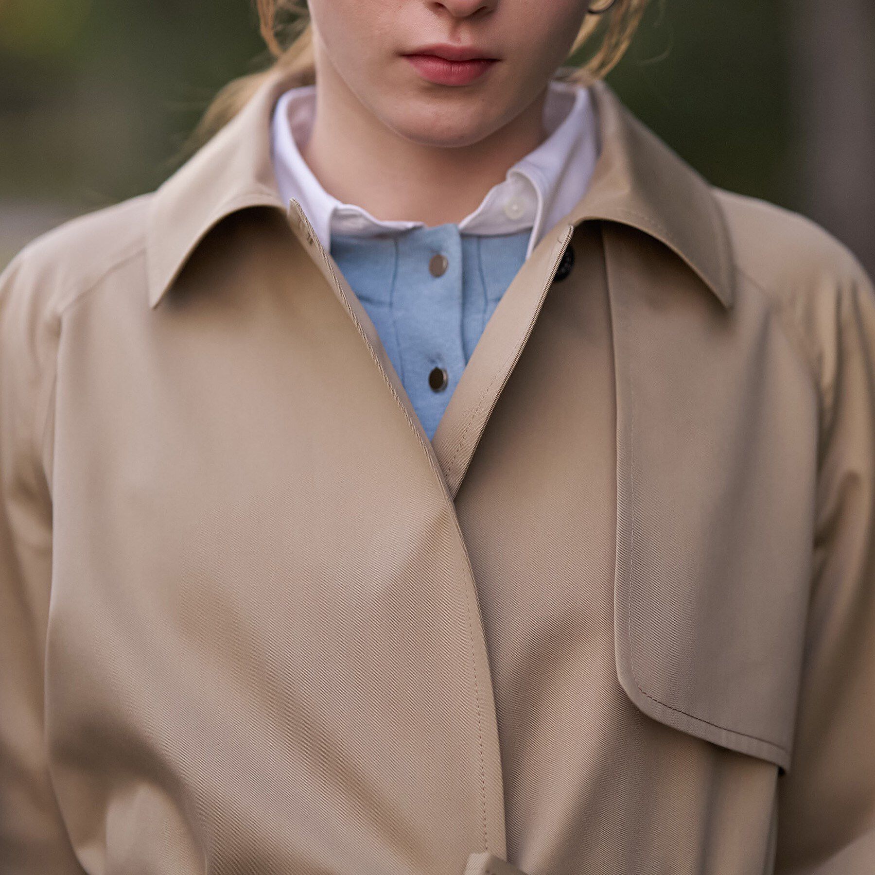 DRESSTERIOR「【ウォッシャブル/美シルエット】ライトトレンチコート」|トレンチコート|