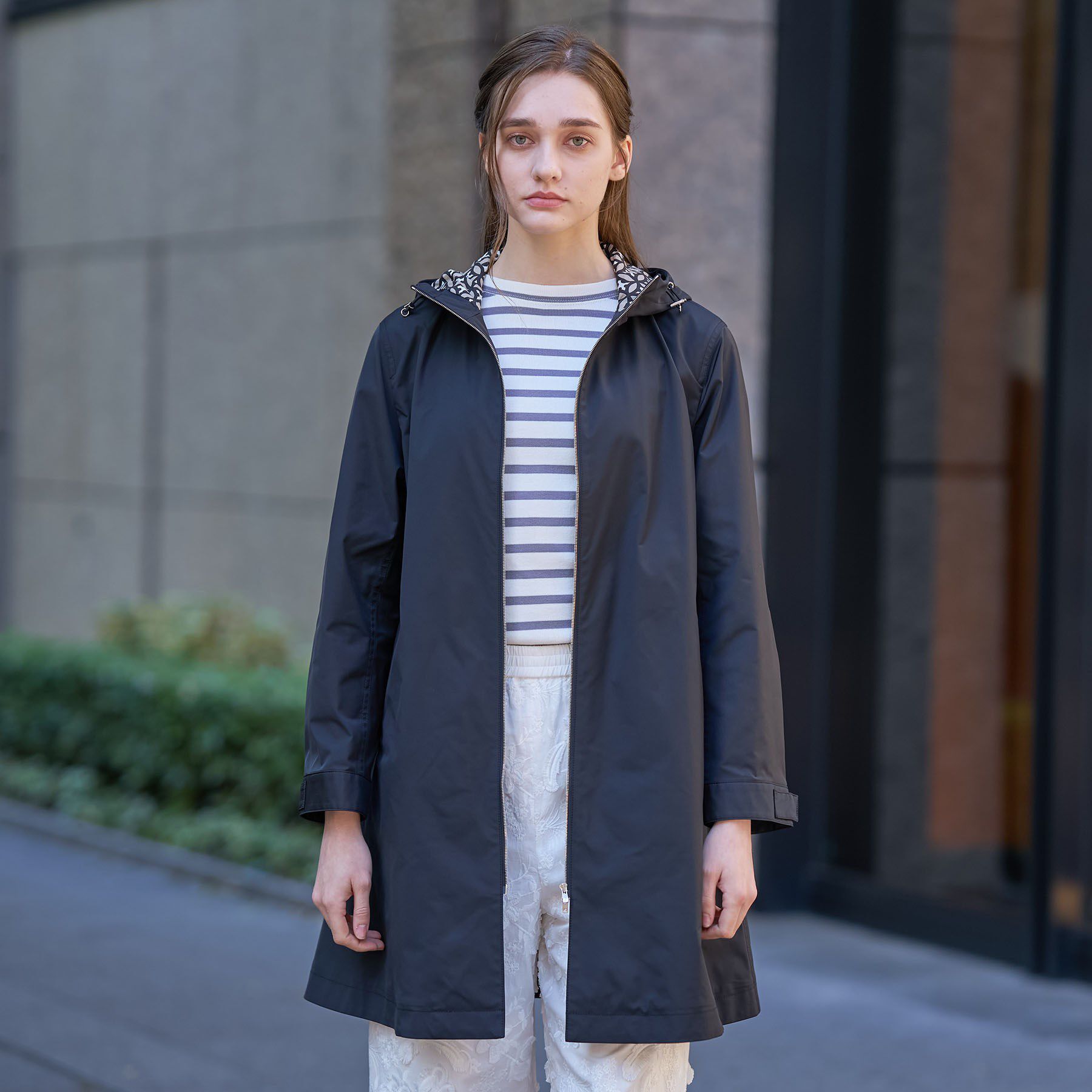 DRESSTERIOR「【ウォッシャブル/撥水素材】フーテッドツイルコート」|その他|