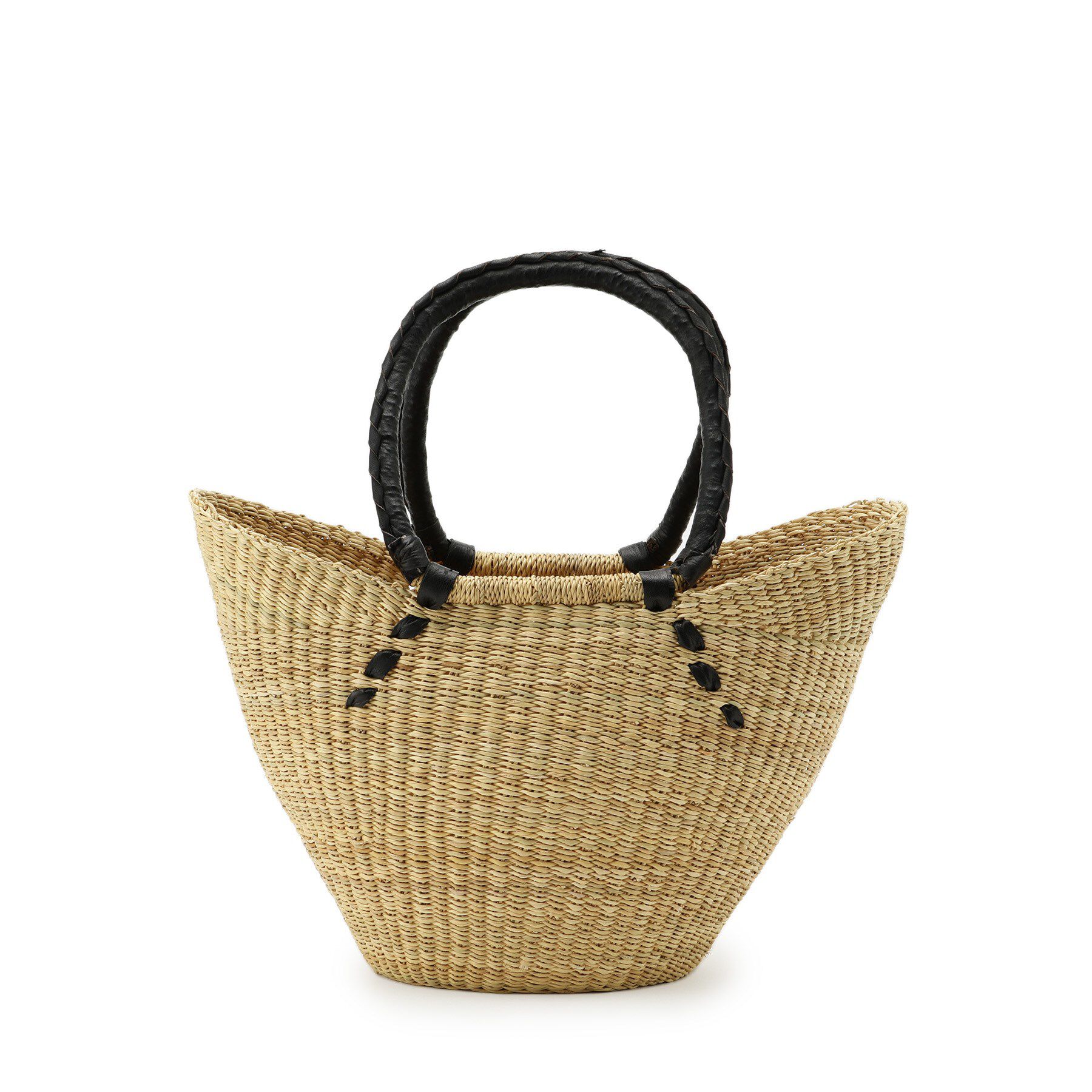 DRESSTERIOR「AFRICAN SQUARE（アフリカンスクエア）ブルキナバスケット」|トートバッグ|