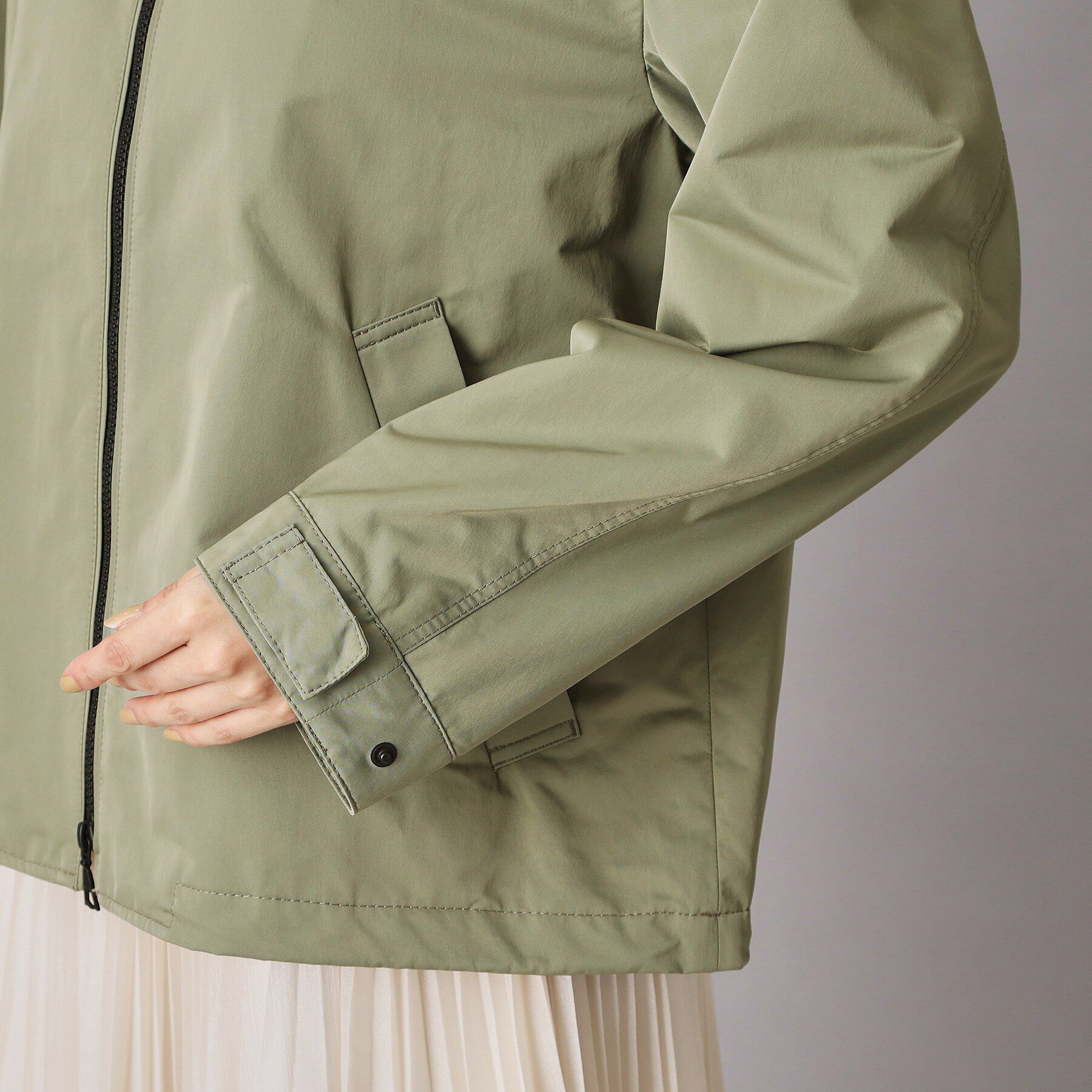 DRESSTERIOR「【ウォッシャブル/撥水素材】撥水ツイル マウンテンパーカー」|ブルゾン・スタジャン|