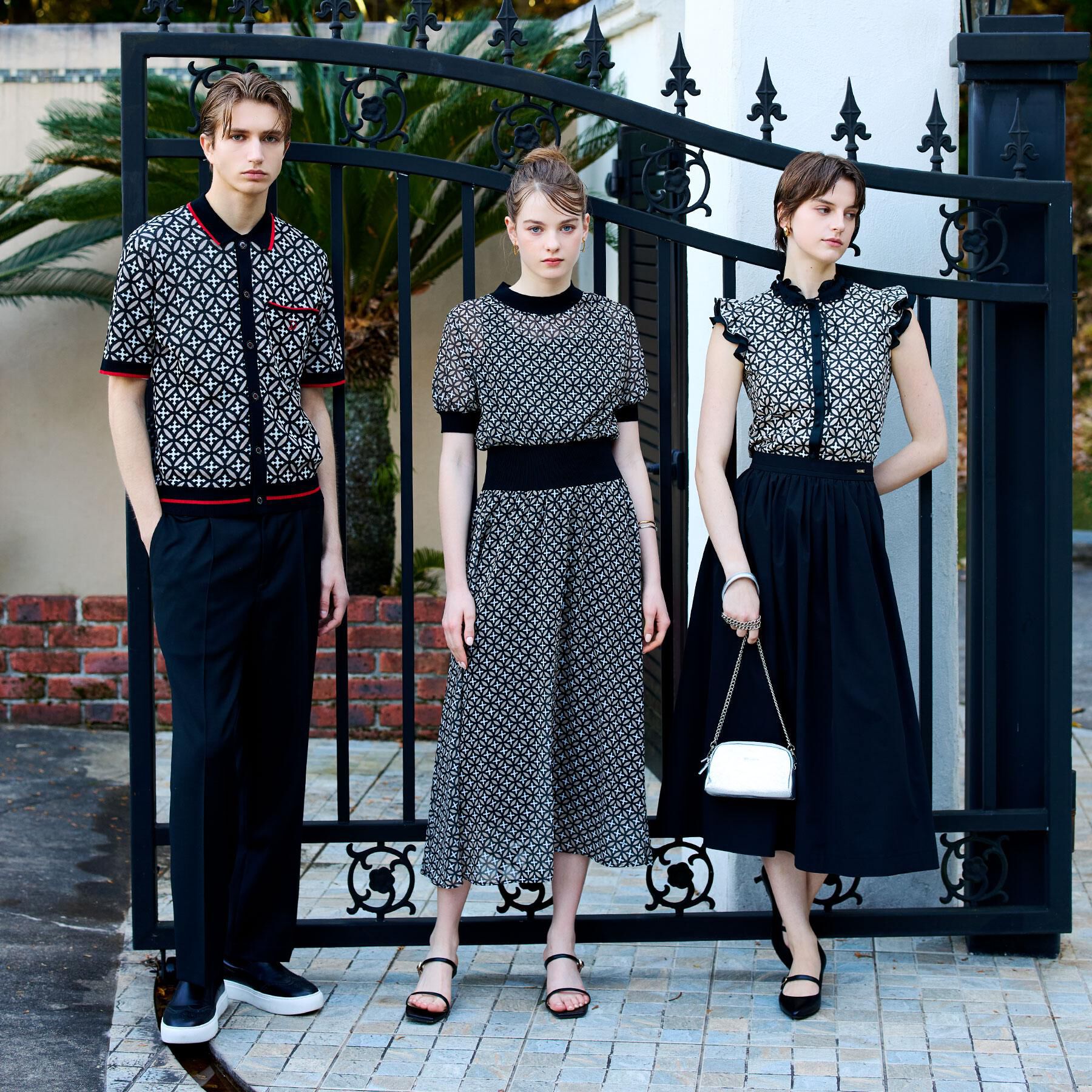 DRESSTERIOR「【大人MUSE5月号掲載/ウォッシャブル】オーバーラップサークル シアードレス」|ワンピース|