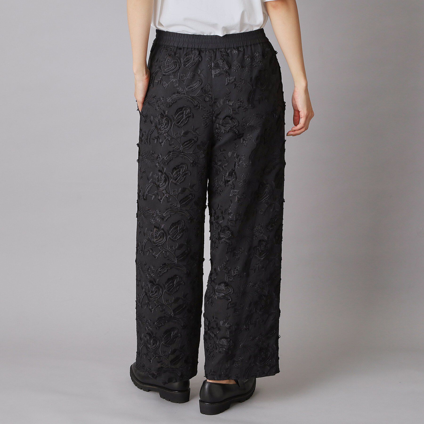 DRESSTERIOR「3Dエンブロイダリーイージーパンツ」|その他|