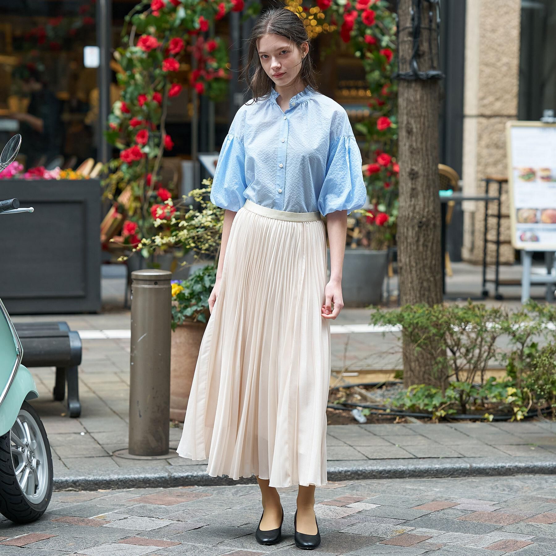 DRESSTERIOR「ウォッシャブルブライトシアープリーツスカート」|スカート|