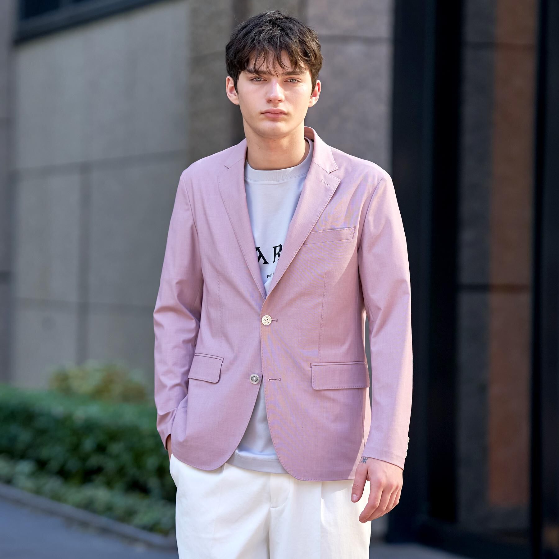 DRESSTERIOR「【セットアップ可/MonoMax4月号掲載/Safari5月号掲載】CARREMAN ストレッチジャ」|テーラードジャケット|