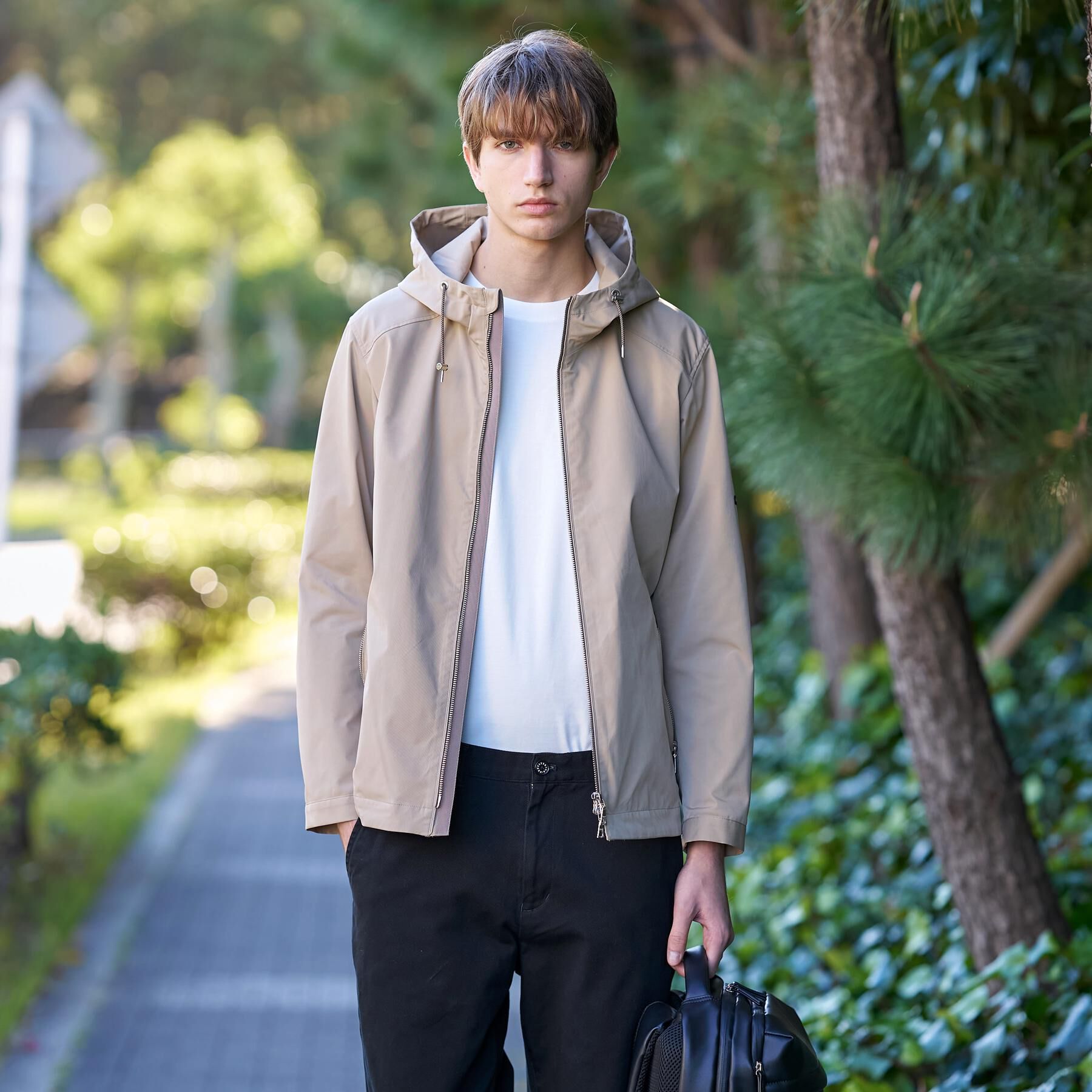 DRESSTERIOR「【撥水/透湿素材】LIMONTA ハイスペックパーカー」|ブルゾン・スタジャン|