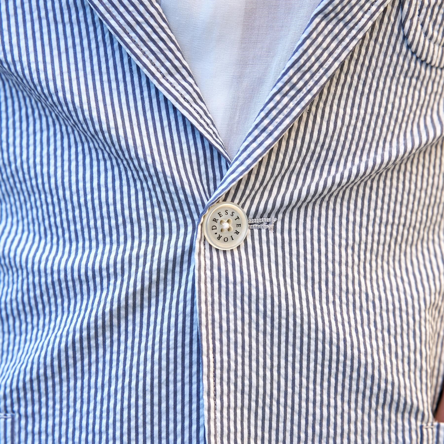 DRESSTERIOR「【吸湿速乾/セットアップ可】COOLMAX シアサッカー サマージャケット」|テーラードジャケット|