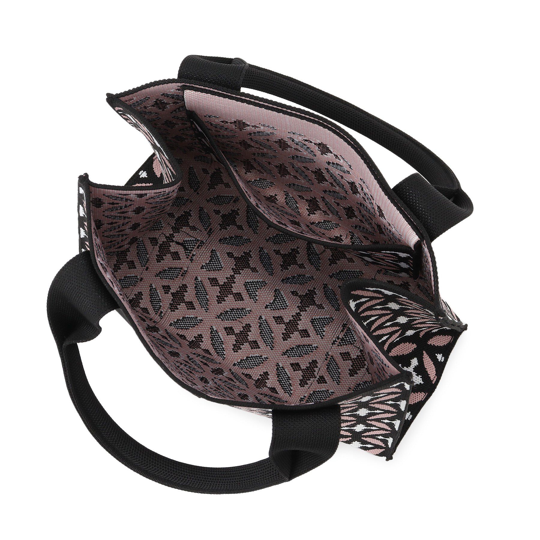 DRESSTERIOR「オーバーラップスモールニットトート」|トートバッグ|