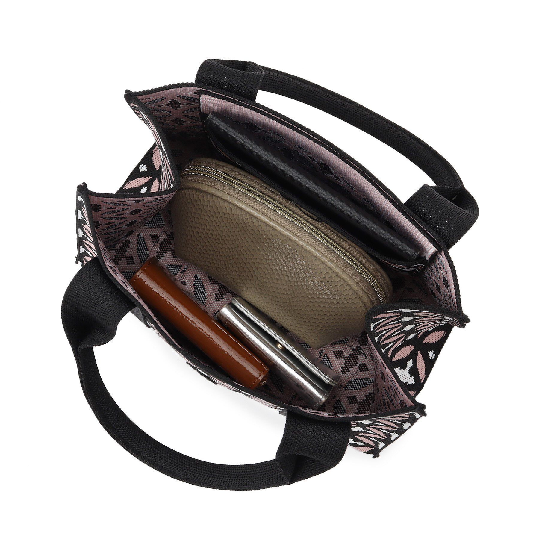 DRESSTERIOR「オーバーラップスモールニットトート」|トートバッグ|