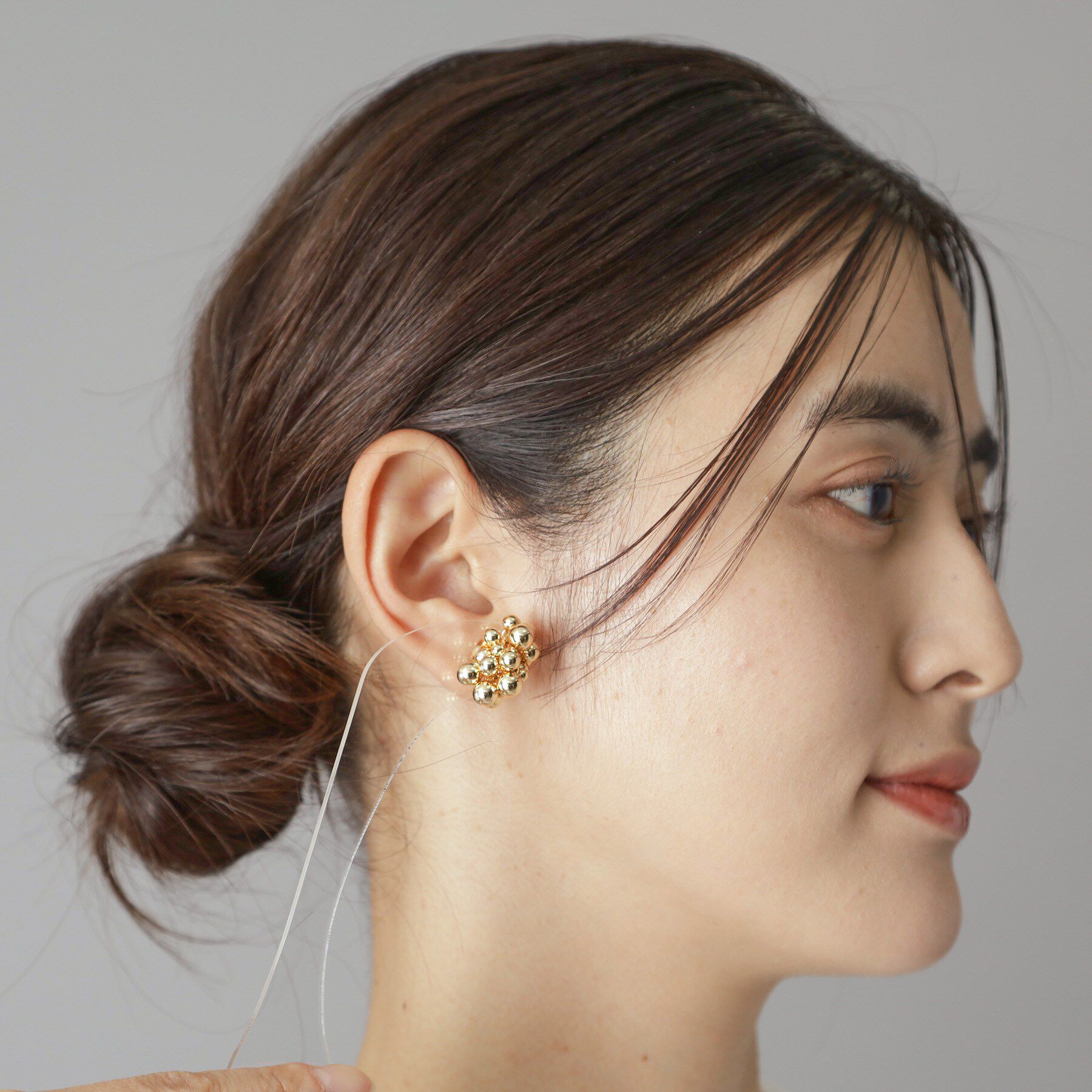 DRESSTERIOR「ゴールドオーブピアス」|ピアス|