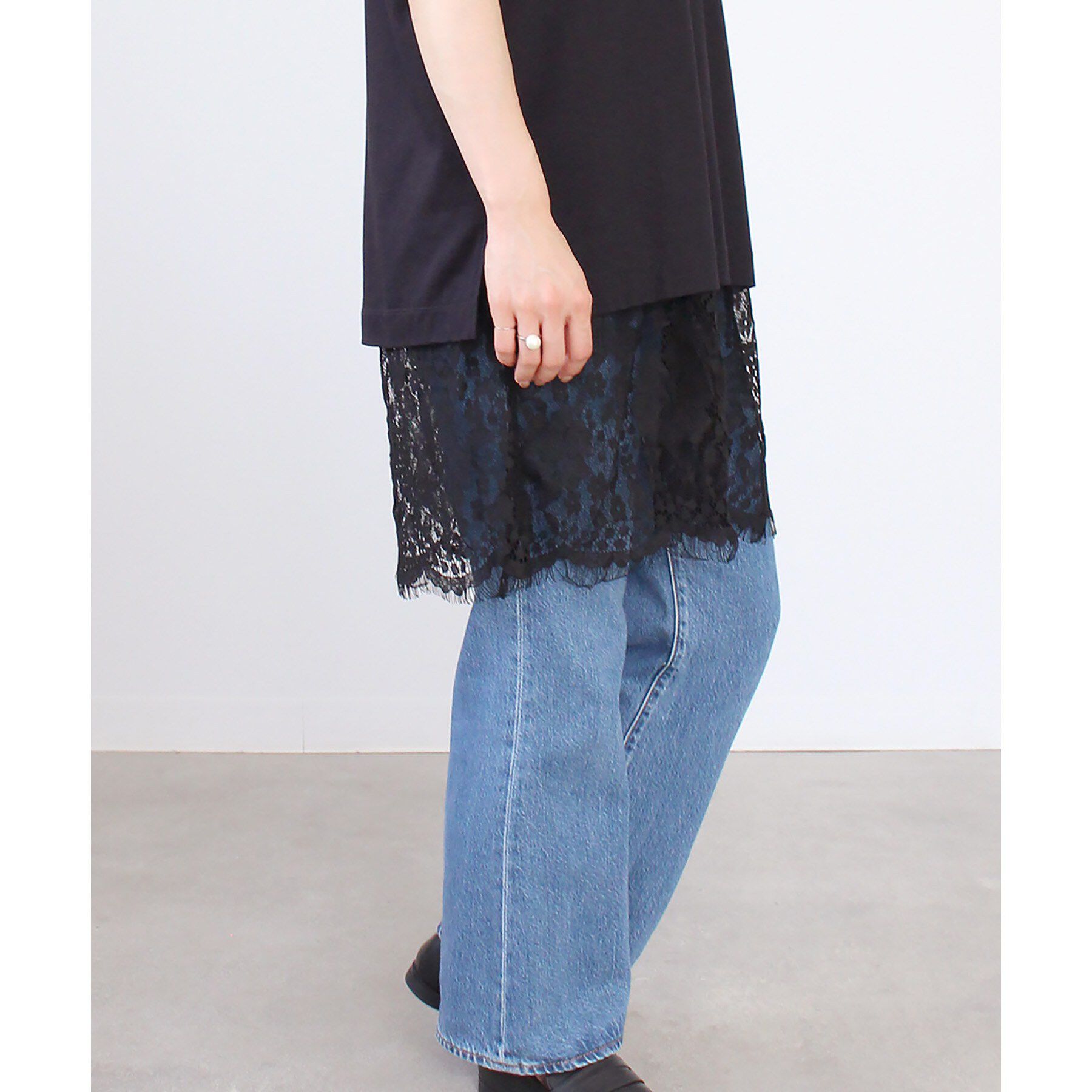 DRESSTERIOR「Dhyana．（ディアナドット）レースキャミソール」|ワンピース|