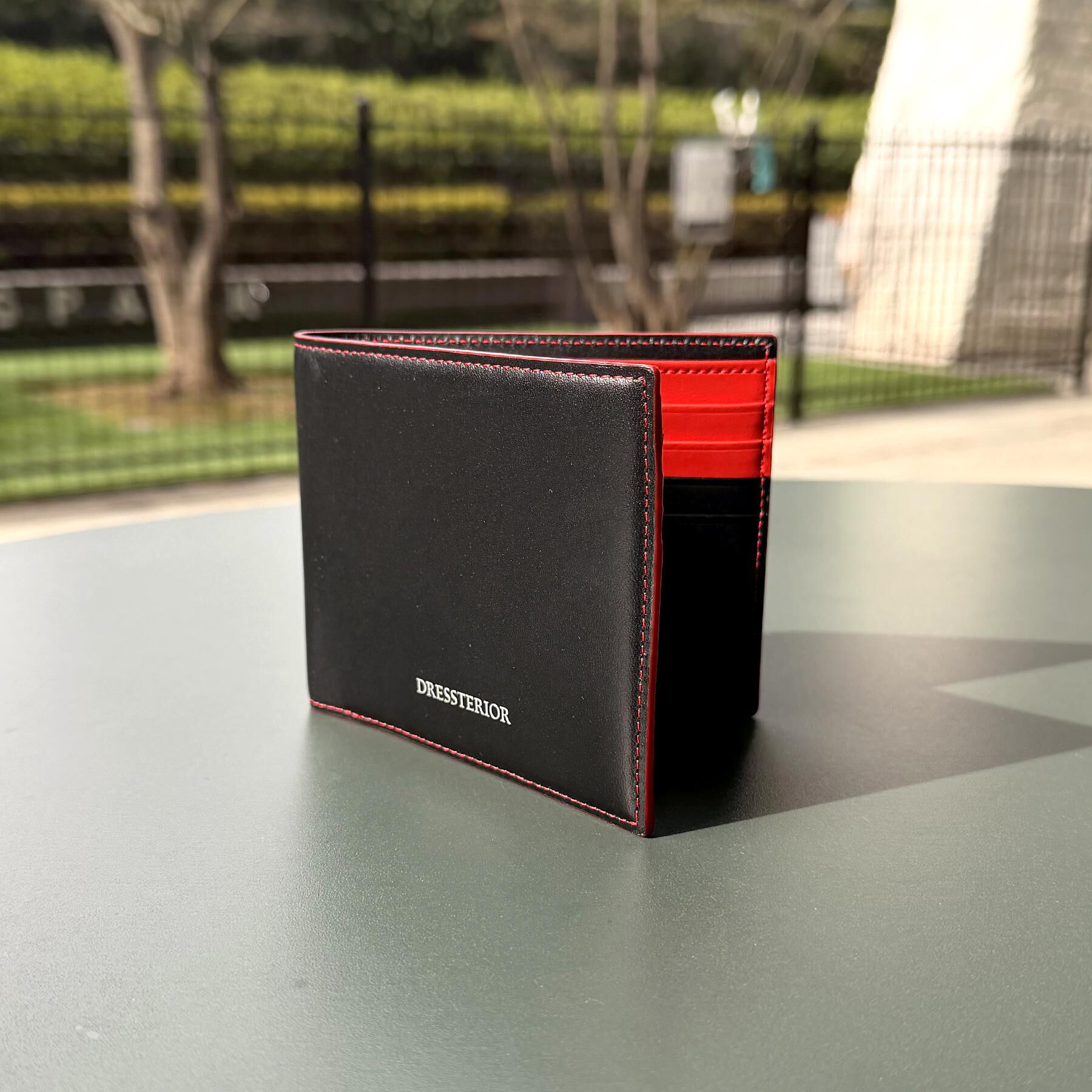 DRESSTERIOR「2つ折りウォレット」|財布|ブラック(719)
