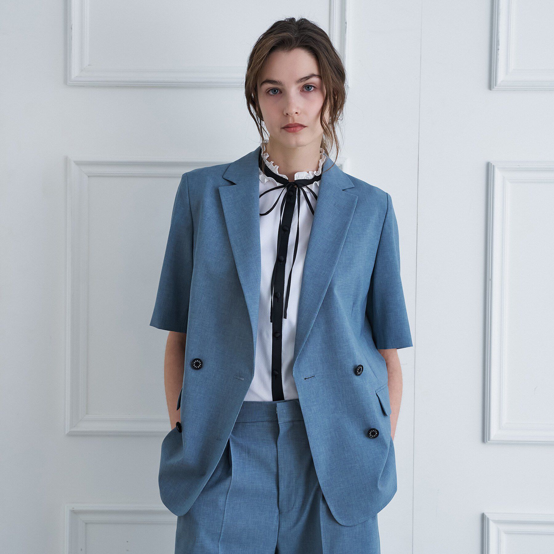 DRESSTERIOR「【大人MUSE5月号掲載/セットアップ可】ウォッシャブルイージーサマージャケット」|テーラードジャケット|