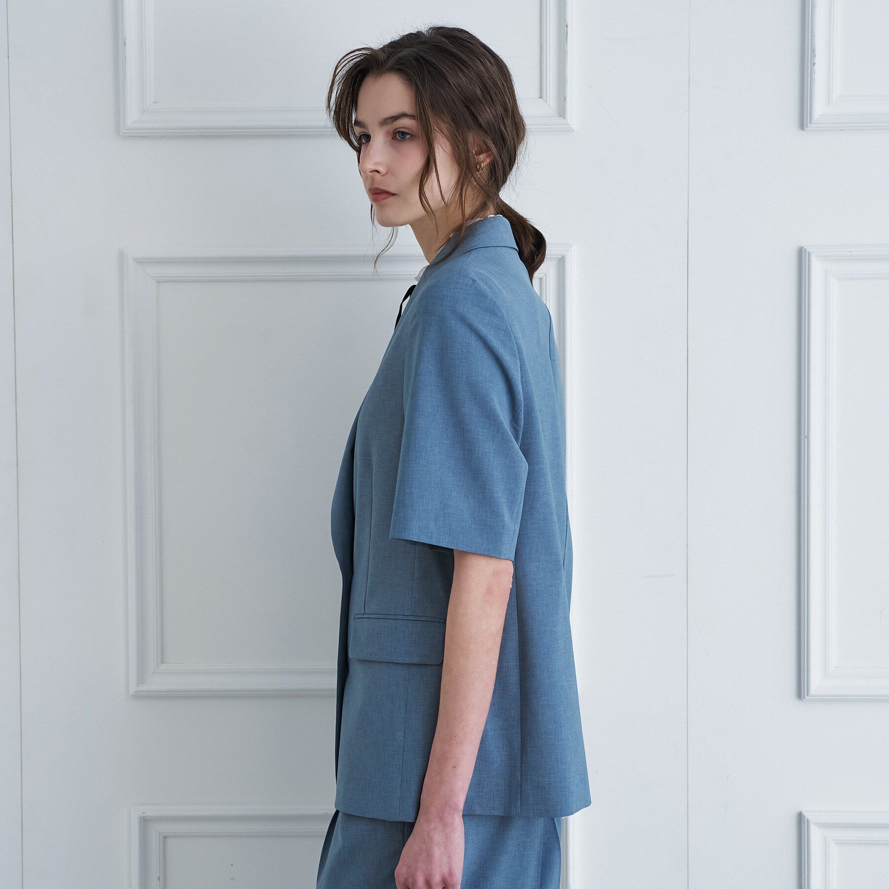 DRESSTERIOR「【大人MUSE5月号掲載/セットアップ可】ウォッシャブルイージーサマージャケット」|テーラードジャケット|