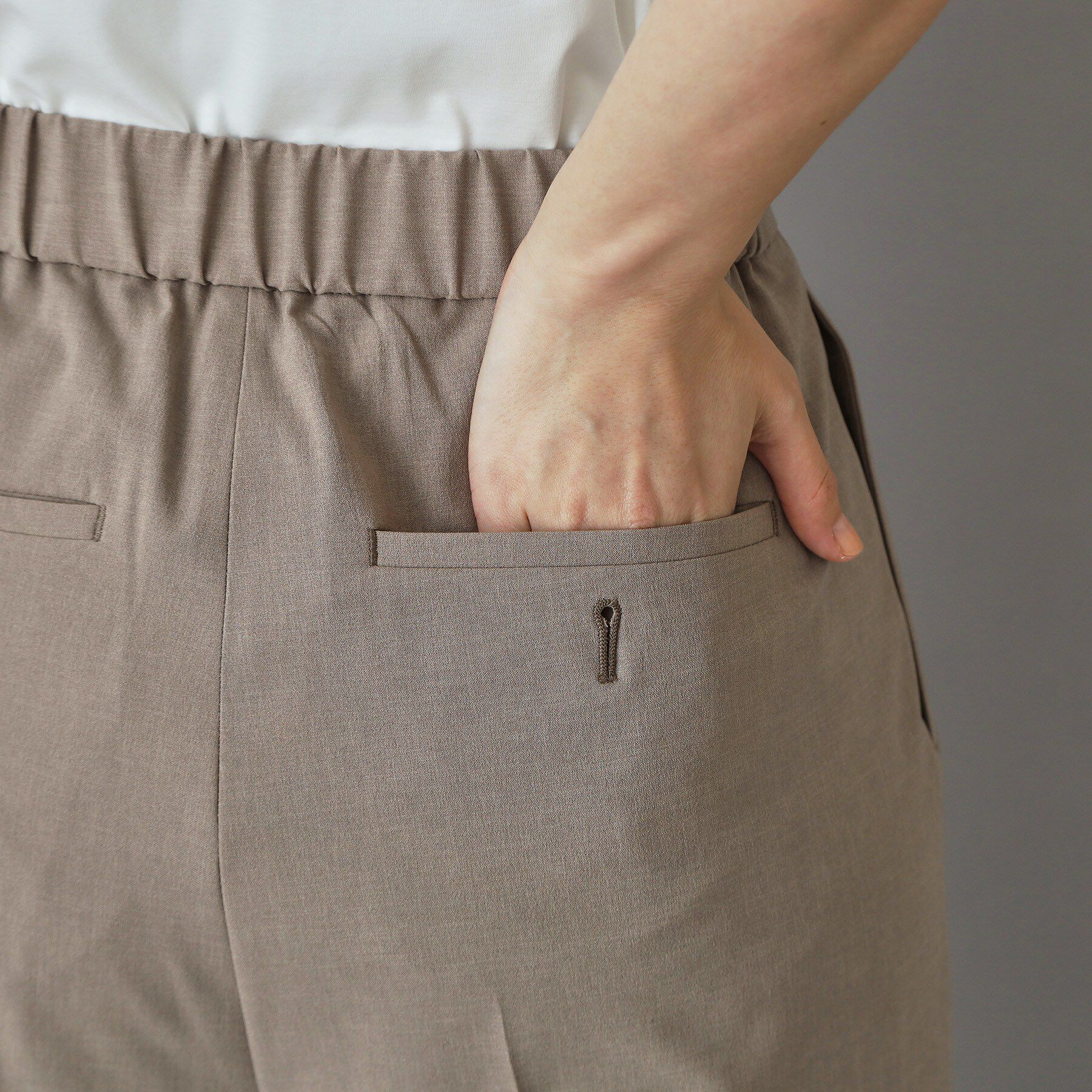 DRESSTERIOR「【大人MUSE5月号掲載】【セットアップ可】ウォッシャブルタックワイドパンツ」|その他|