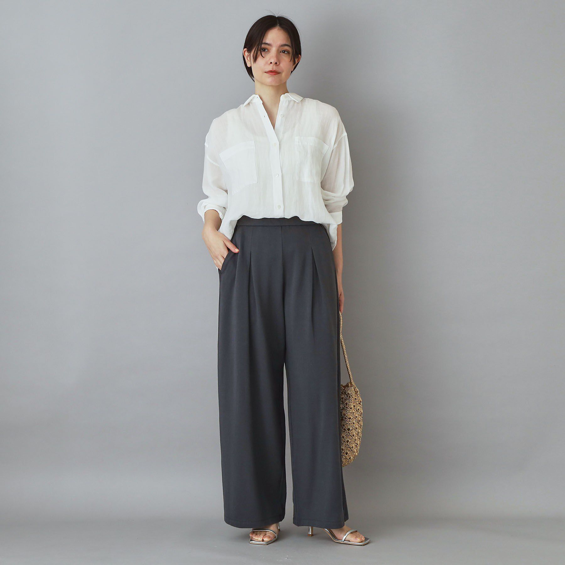 DRESSTERIOR「フレンチテリーワイドパンツ」|その他|