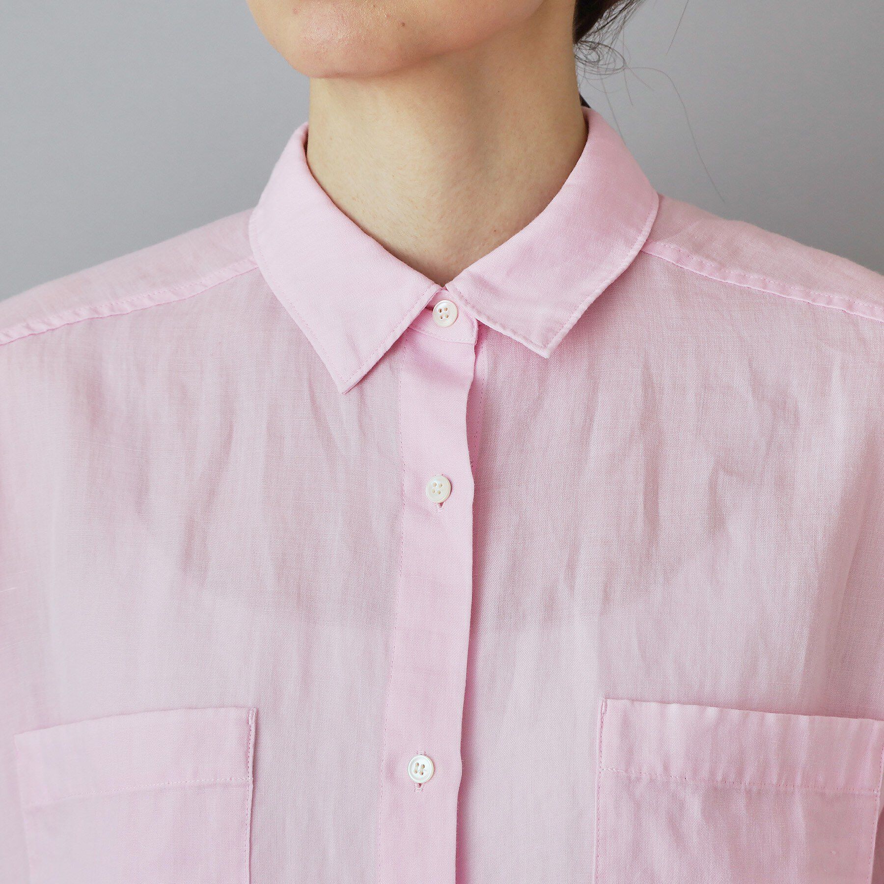 DRESSTERIOR「ガーメントダイラミーシャツ」|シャツ・ブラウス|