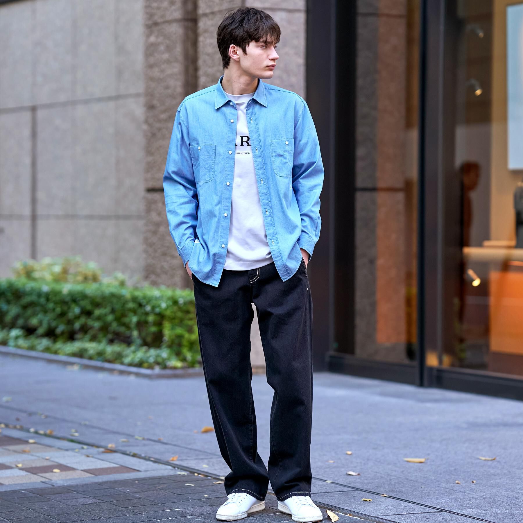 DRESSTERIOR「ユーズドデニムシャツ」|シャツ・ブラウス|