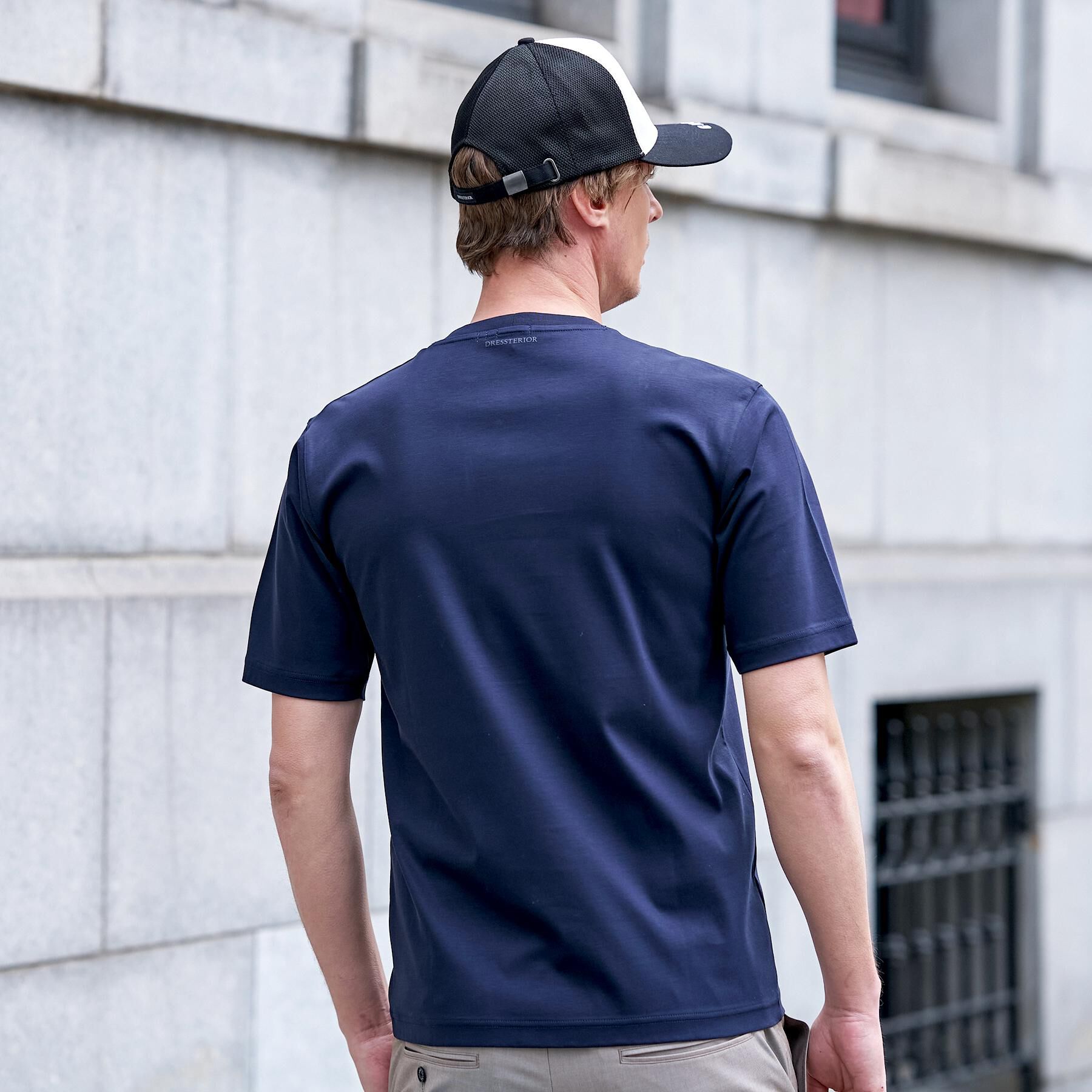 DRESSTERIOR「【接触冷感／抗菌防臭／消臭】ICE CLEAR COTTON ポケットTシャツ」|Tシャツ・カットソー|