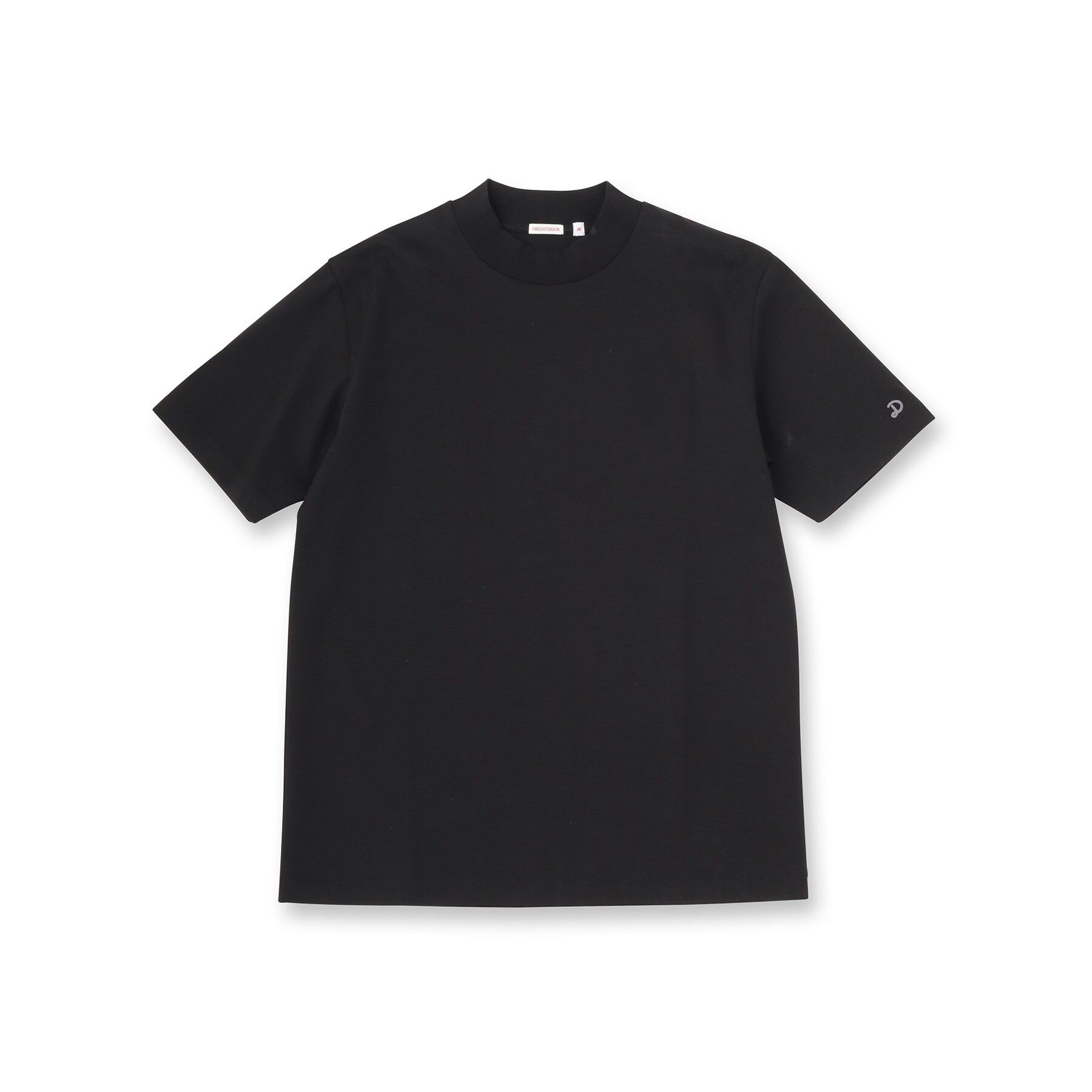 DRESSTERIOR「【接触冷感／抗菌防臭／消臭】ICE CLEAR COTTON モックネックTシャツ」|Tシャツ・カットソー|