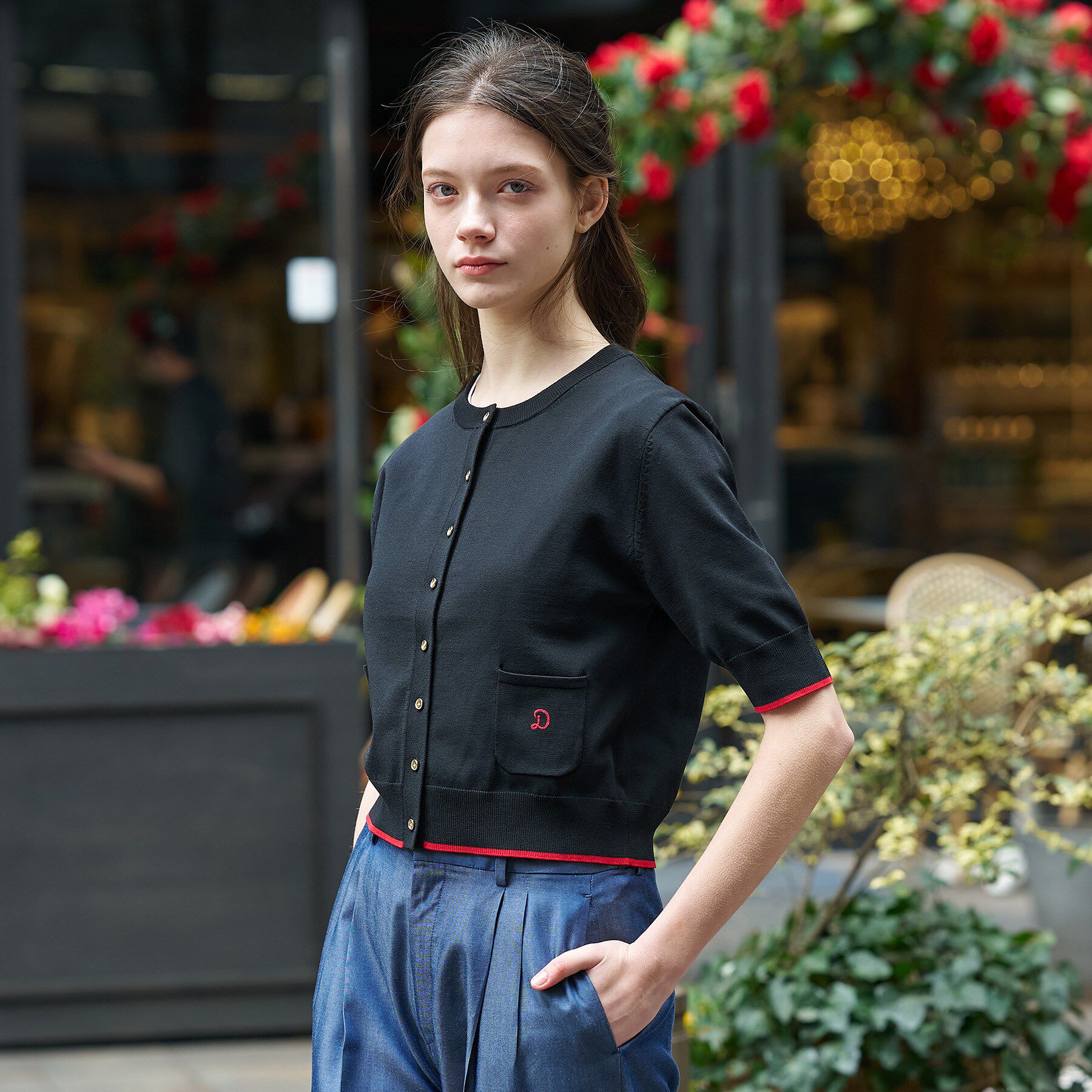 DRESSTERIOR「【UVカット/ウォッシャブル】クールタッチ ニットカーディガン」|カーディガン|