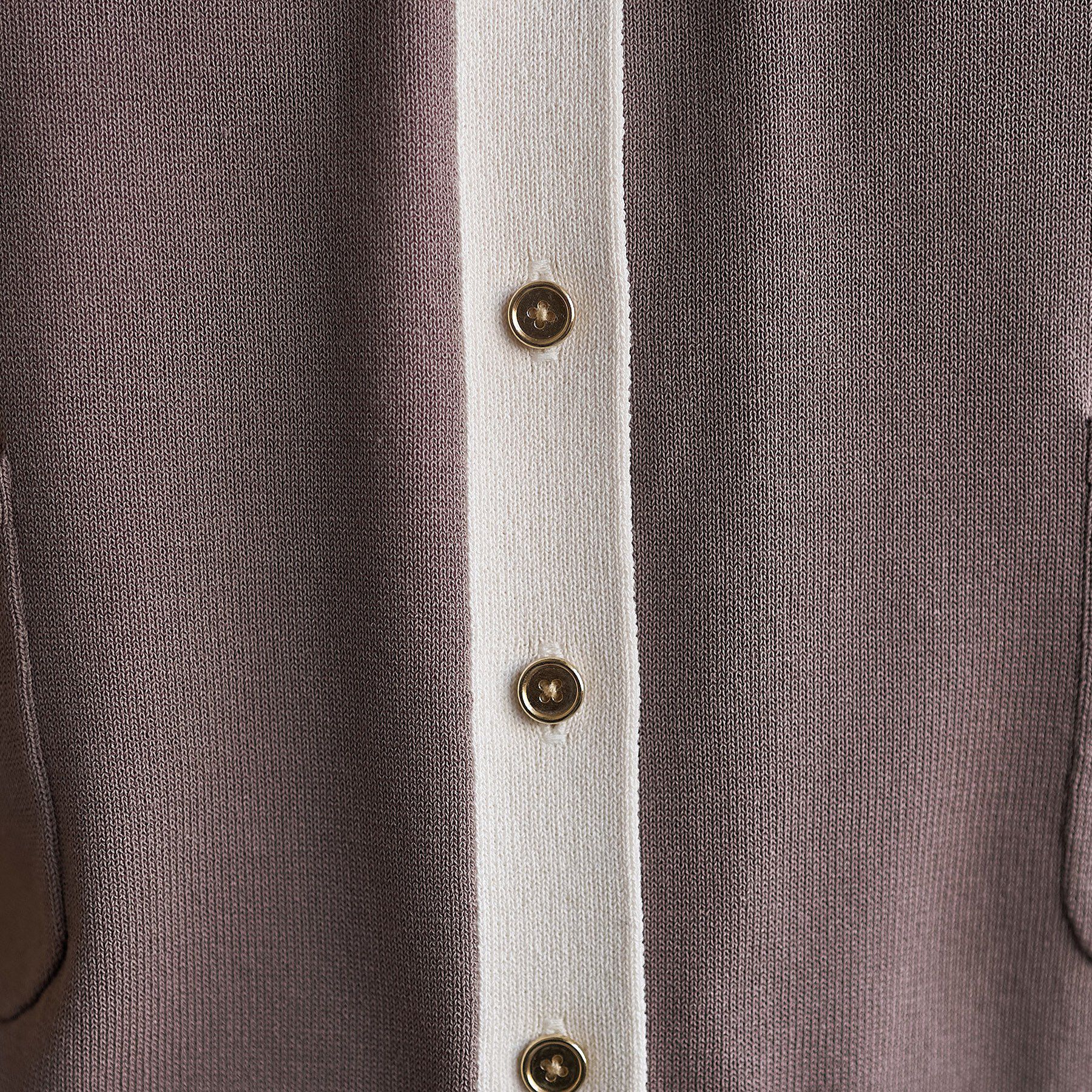 DRESSTERIOR「【大人MUSE5月号掲載/UVカット/ウォッシャブル】クールタッチ コンビ カーディガン」|カーディガン|