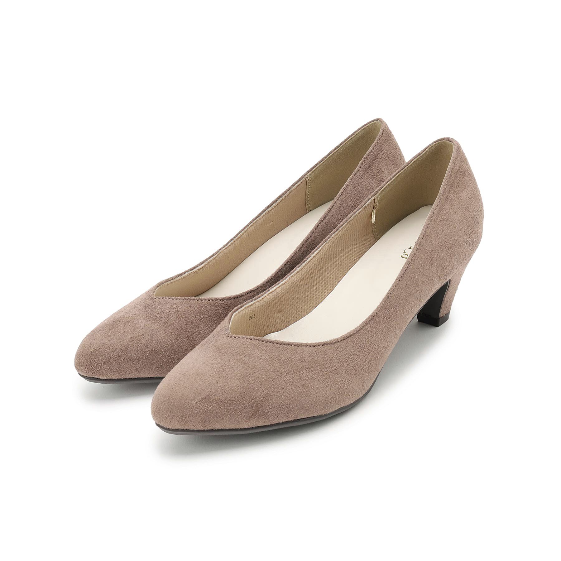 grove「【人間工学】つつまれフィットパンプス【入卒対応可】」|パンプス|スエードトープ(45