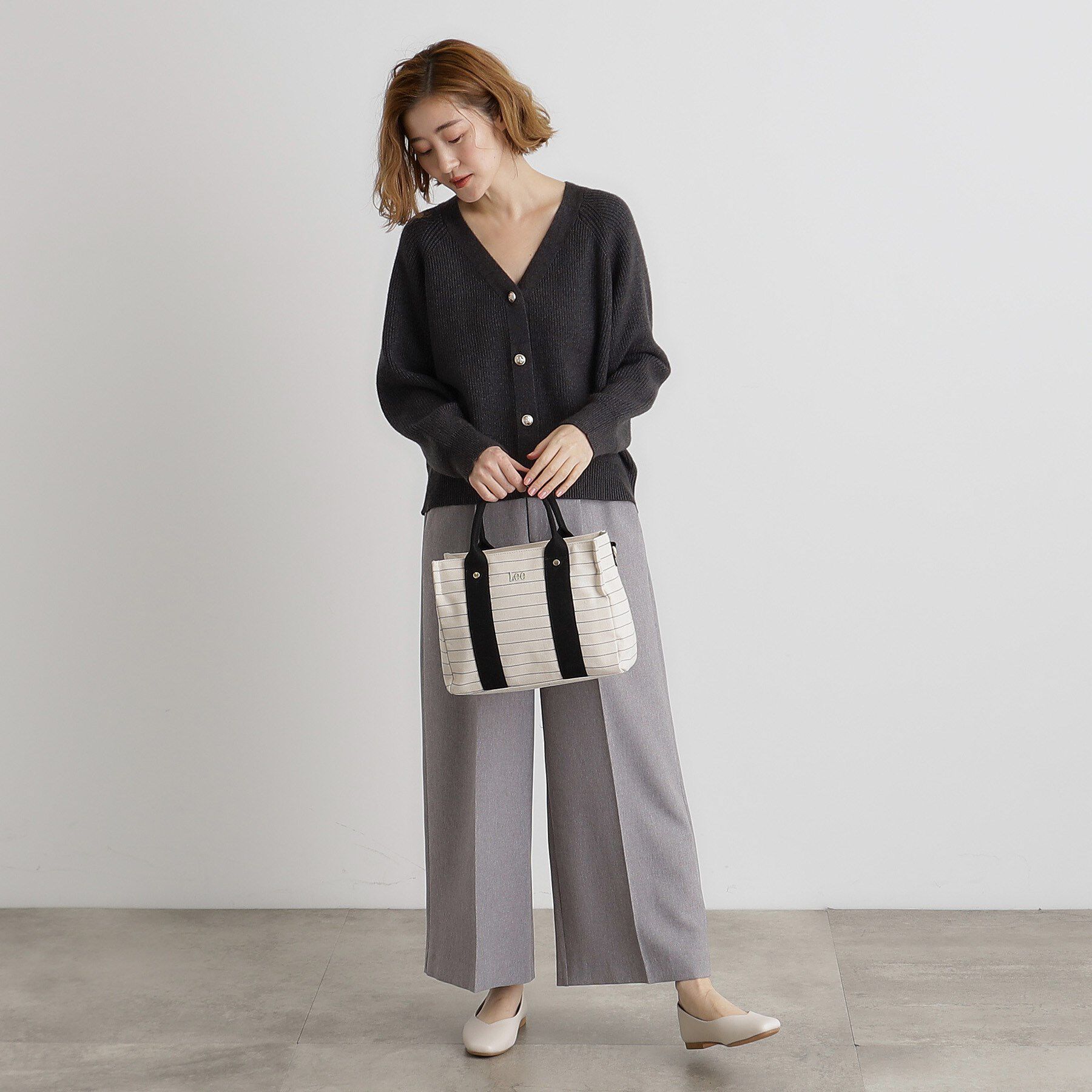 grove「【Lee別注】スクエアキャンバストート」|トートバッグ|