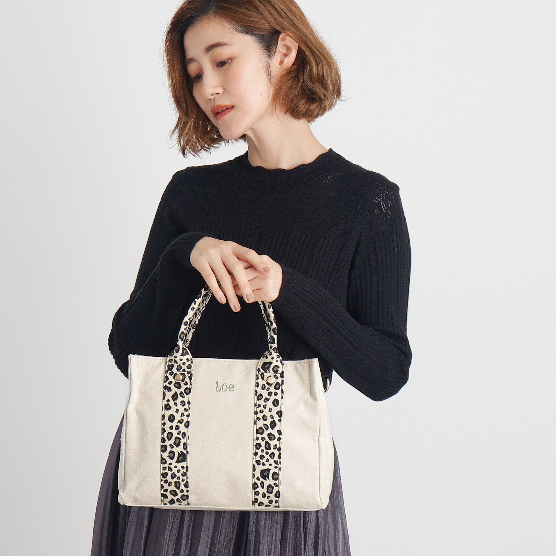 grove「【Lee別注】スクエアキャンバストート」|トートバッグ|