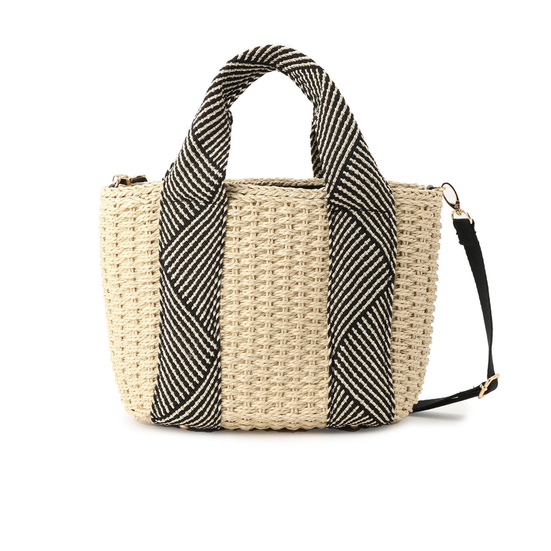 grove「ペーパー巾着コードラメ2WAYトート」|トートバッグ|