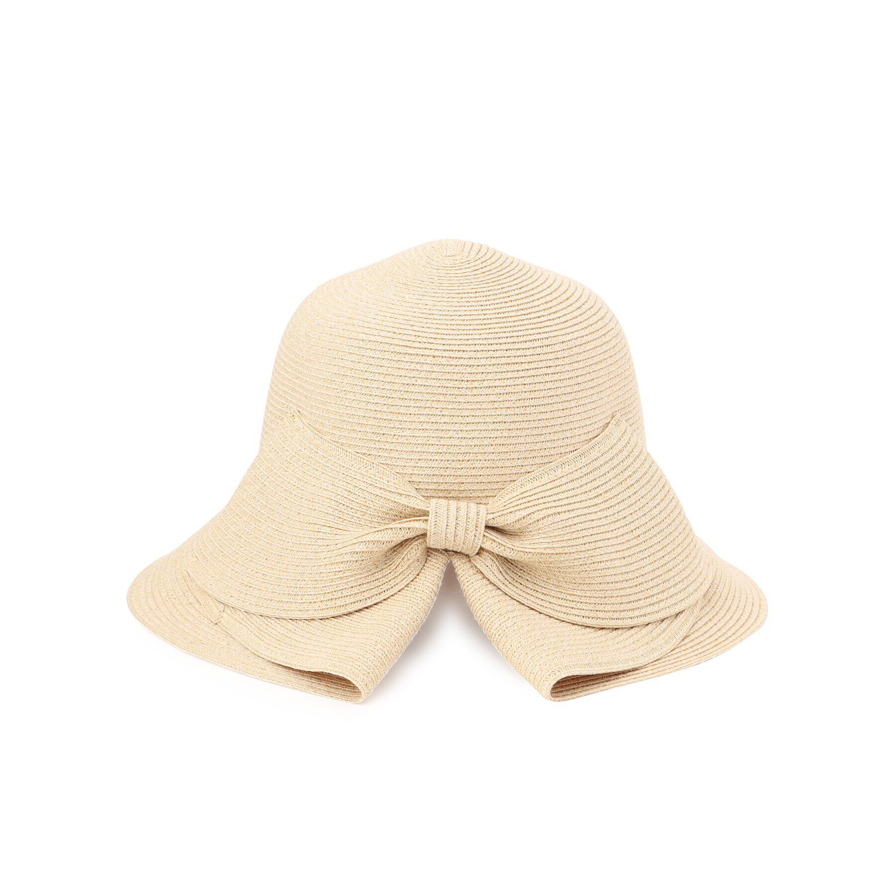 grove「ウォッシャブルスリットリボンハット【手洗い可・UVカット・サイズ調整可】」|ハット|