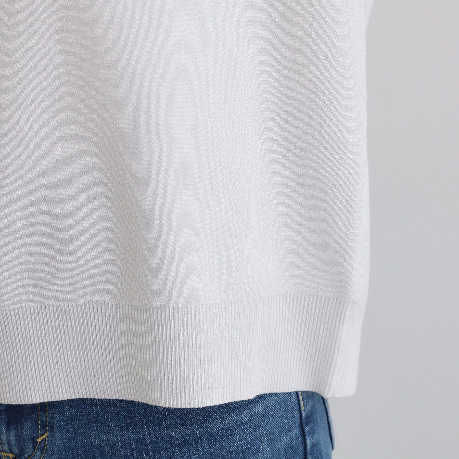 grove「繊細な透かし編みが上品な大人のチルデンニット」|ニット・セーター|