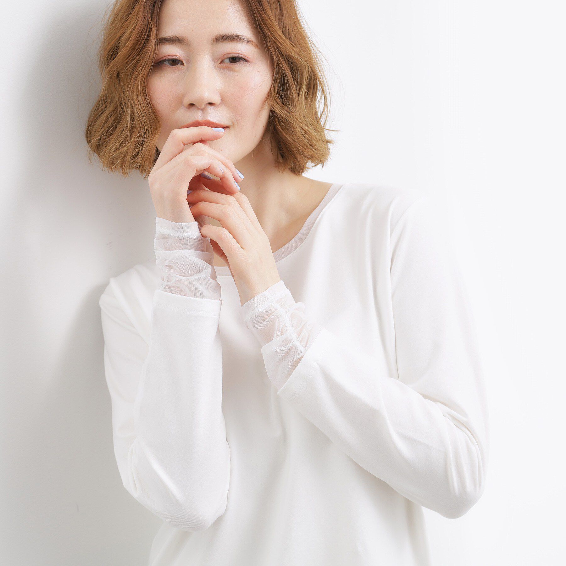 grove「シアーレイヤードスリーブロンT」|Tシャツ・カットソー|