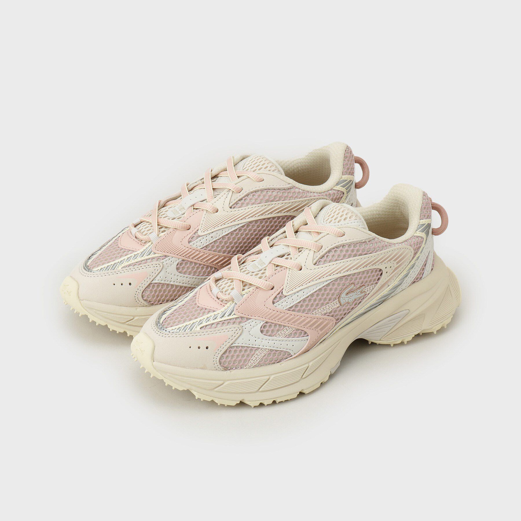 GALLEST「【LACOSTE】L003 NEO SHOT 125 1 SFA」|スニーカー|ライトピンク(070