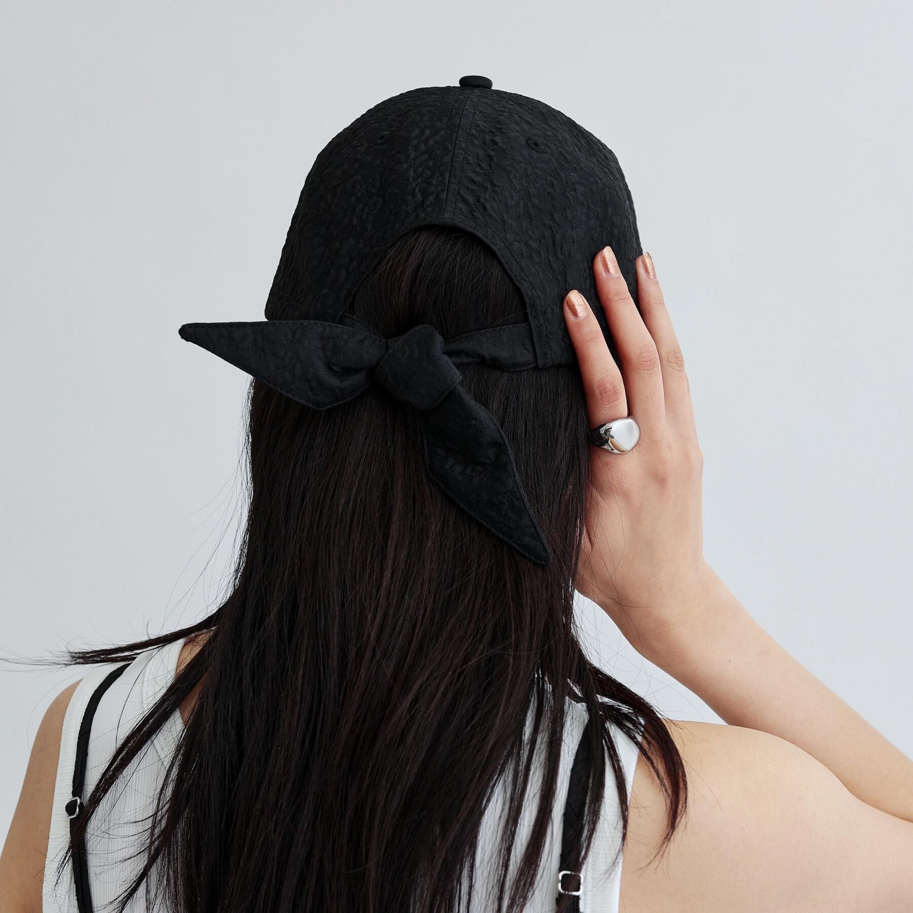 GALLEST「ジャカードリボンキャップ」|キャップ・キャスケット|