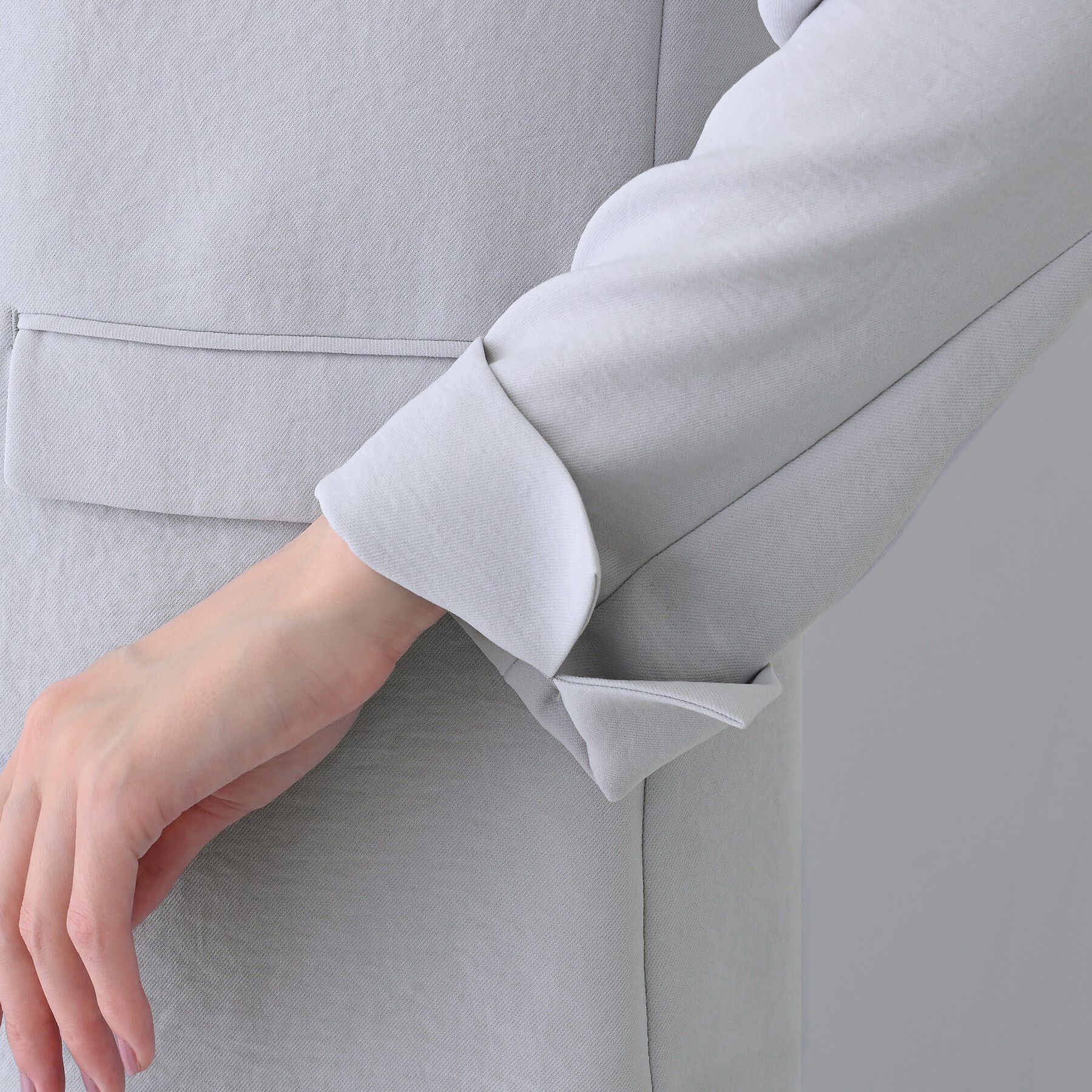 INDIVI「【着る日傘/遮熱/UVケア】ナローテーラードカラージャケット」|スーツ|