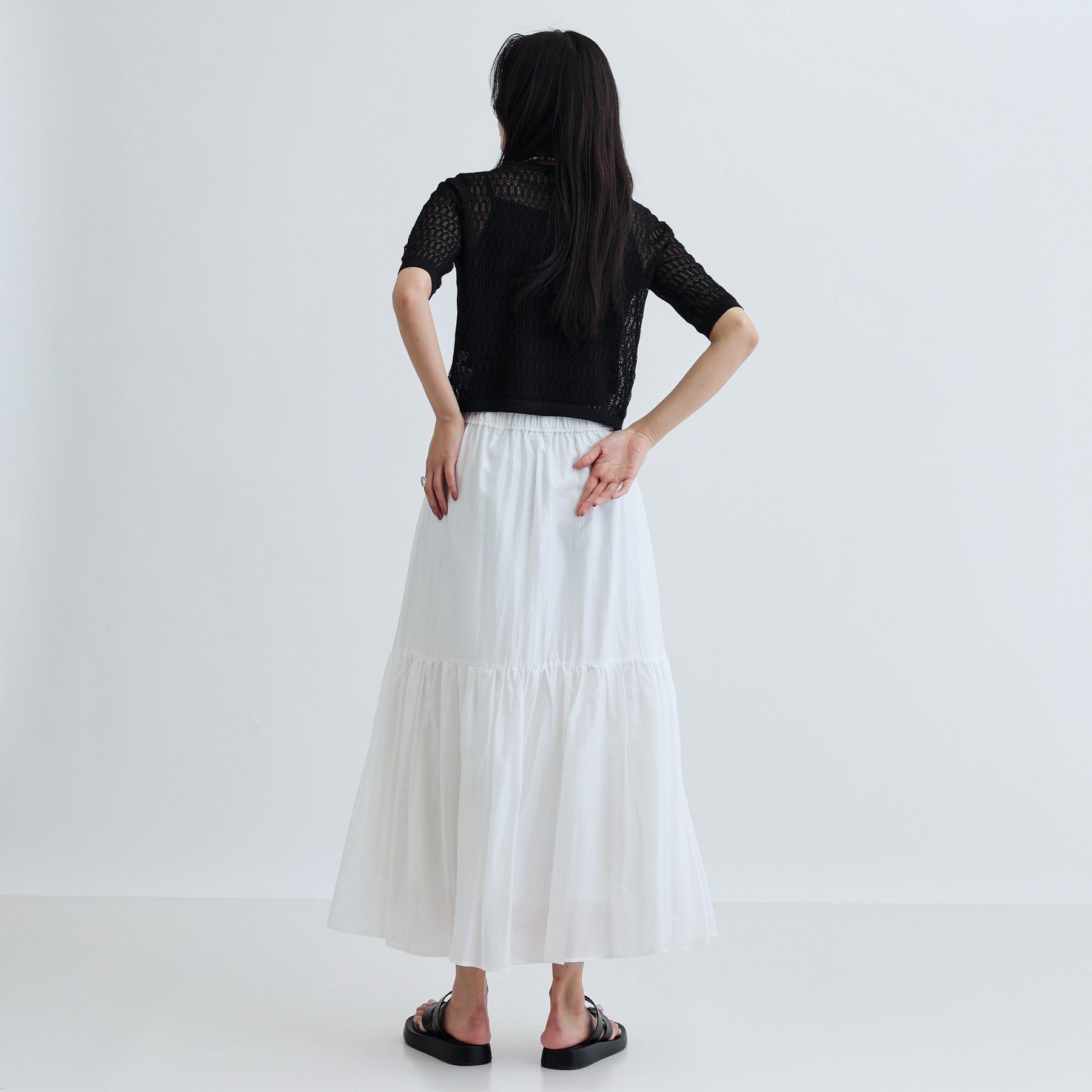 GALLEST「ティアードボイルスカート」|スカート|