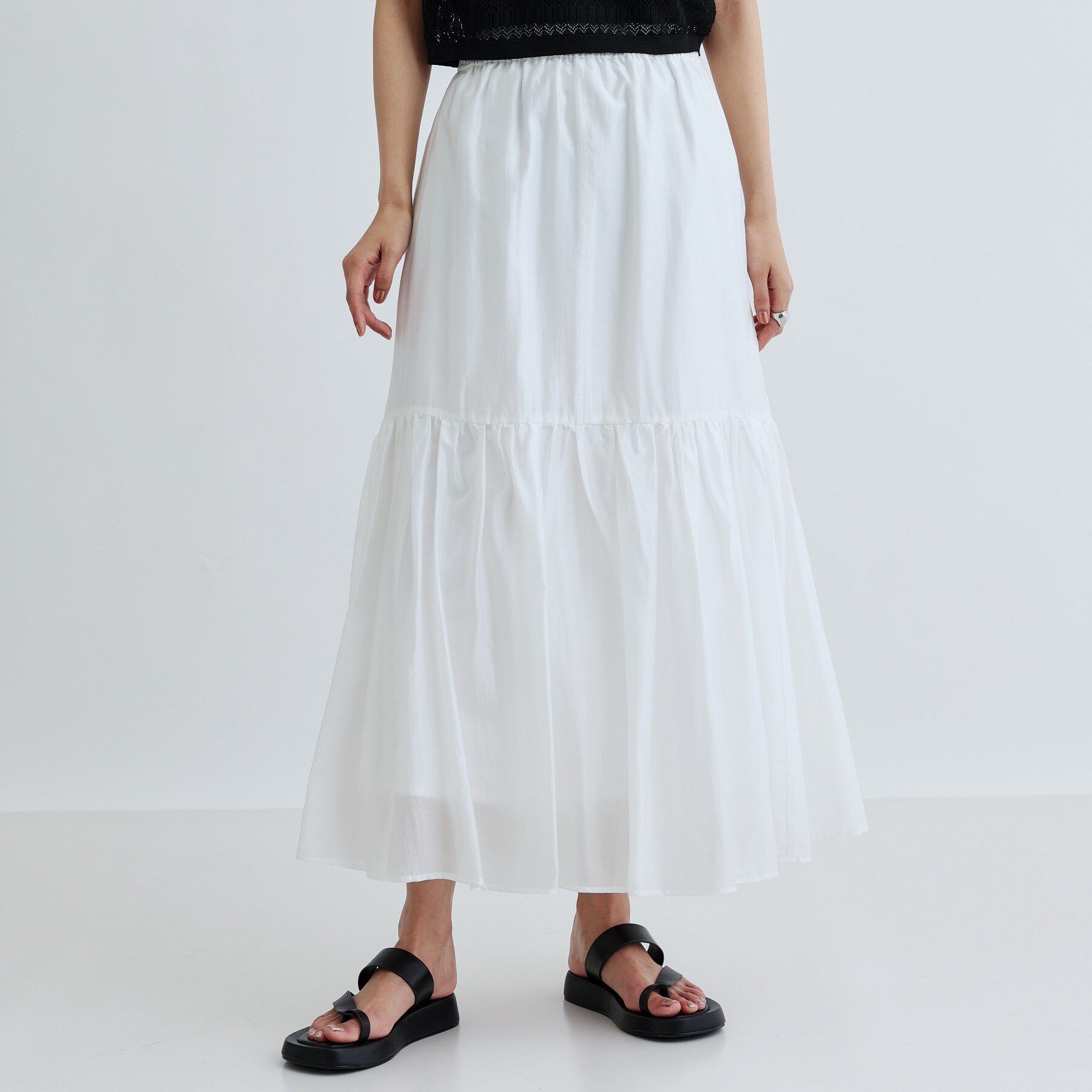 GALLEST「ティアードボイルスカート」|スカート|