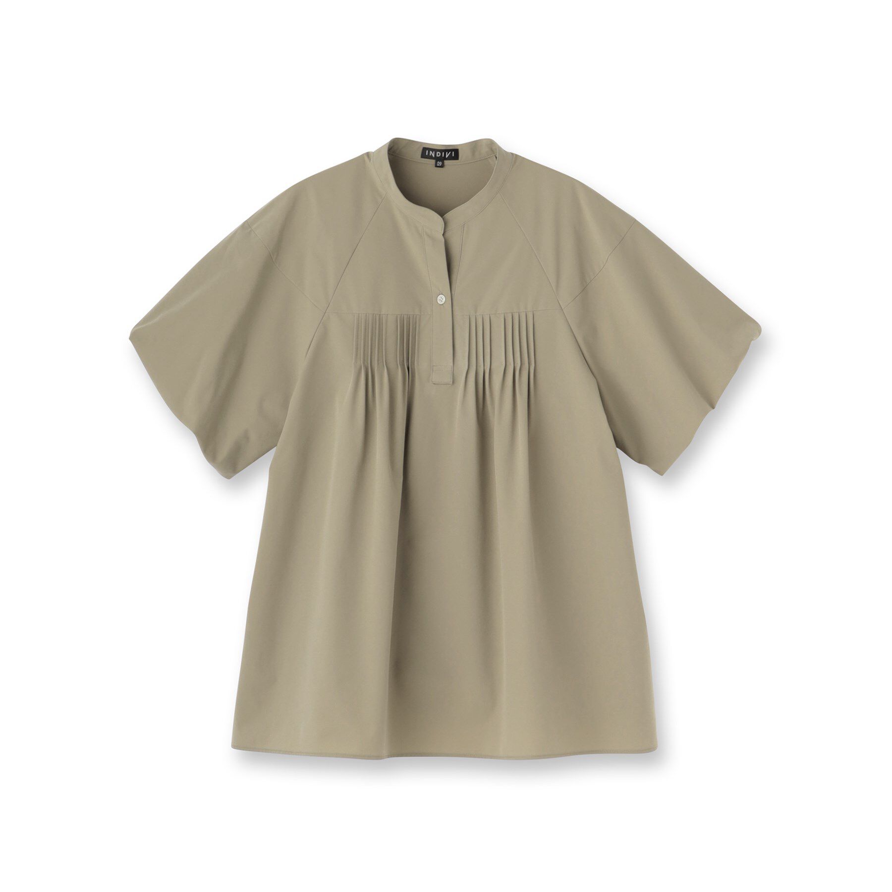 INDIVI「【通気性◎撥水／UV／SETUP可能】アクティブブラウス」|シャツ・ブラウス|