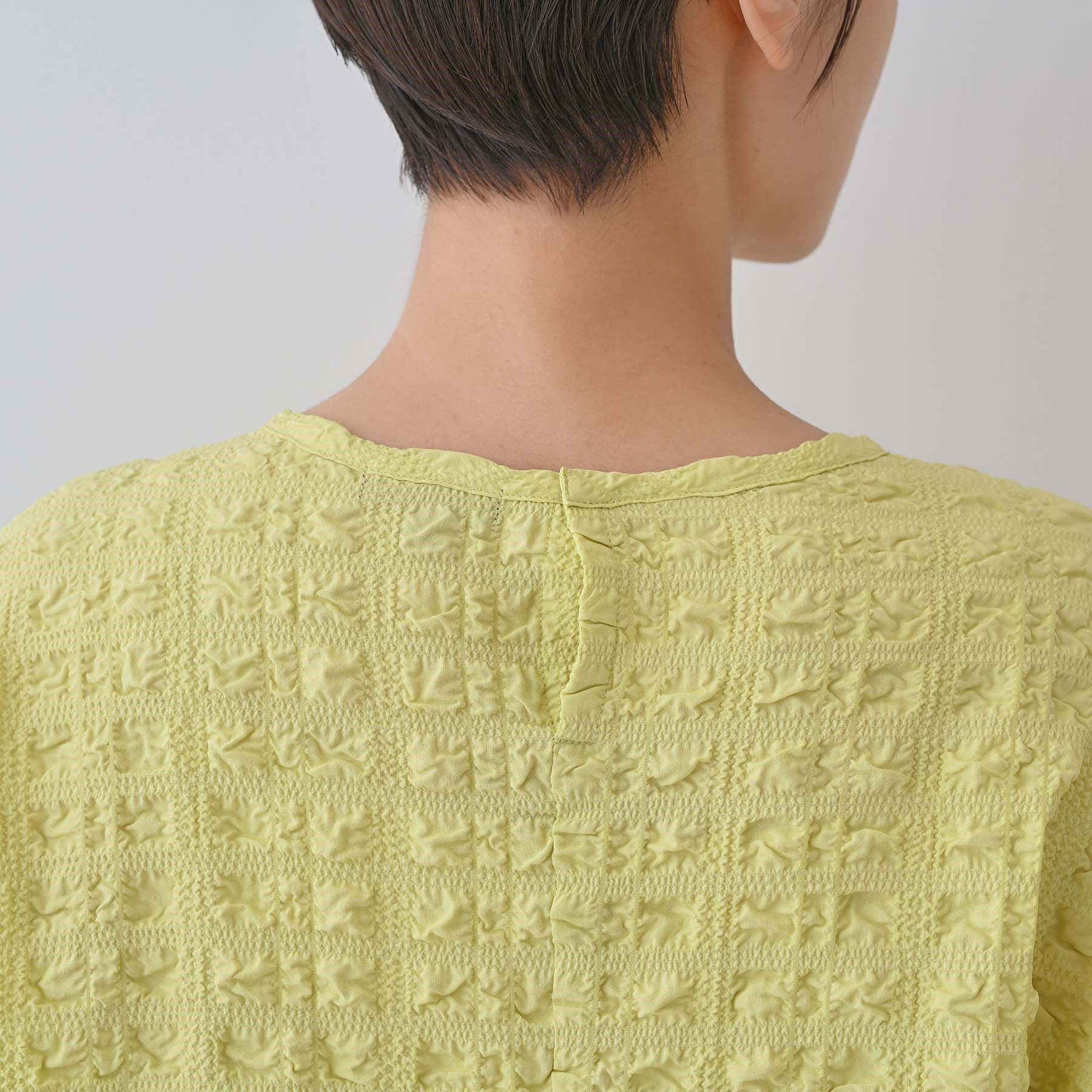 INDIVI「【洗える／凹凸素材／UVケア】コンパクトトップス」|Tシャツ・カットソー|