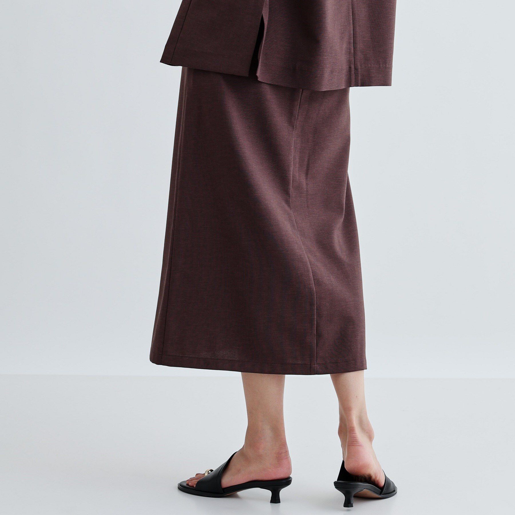 GALLEST「【セットアップ対応】リネンライクボックスタックスカート【カセット服/通勤・オフィス】」|スカート|