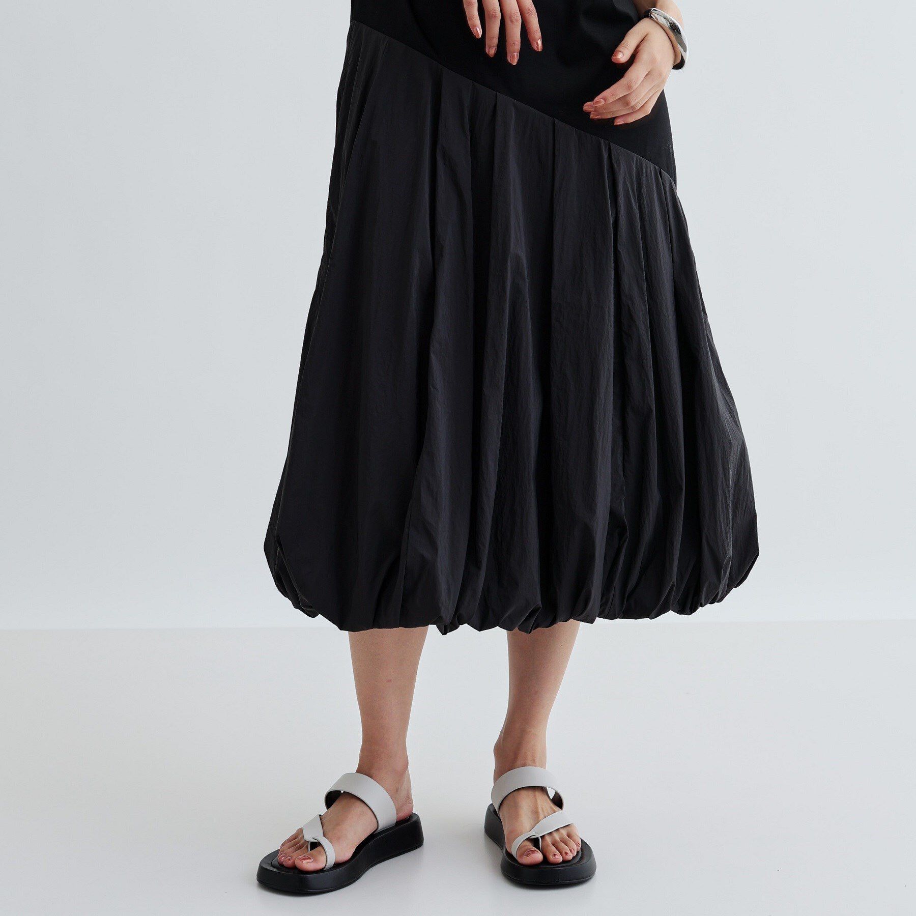 GALLEST「バルーン切替ワンピース」|ワンピース|