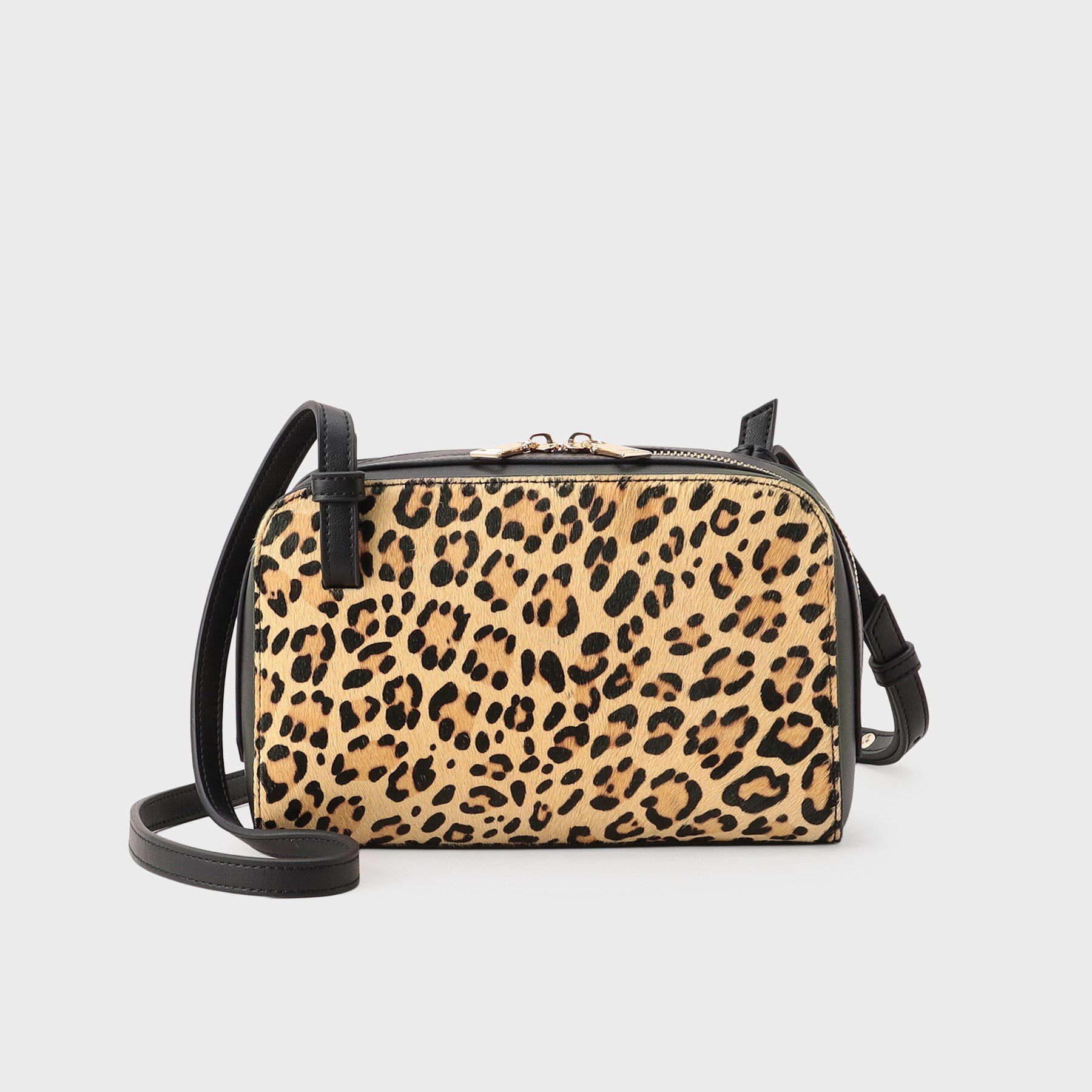 INDIVI「アニマルハラコ ボストンショルダー」|ショルダー・メッセンジャー|