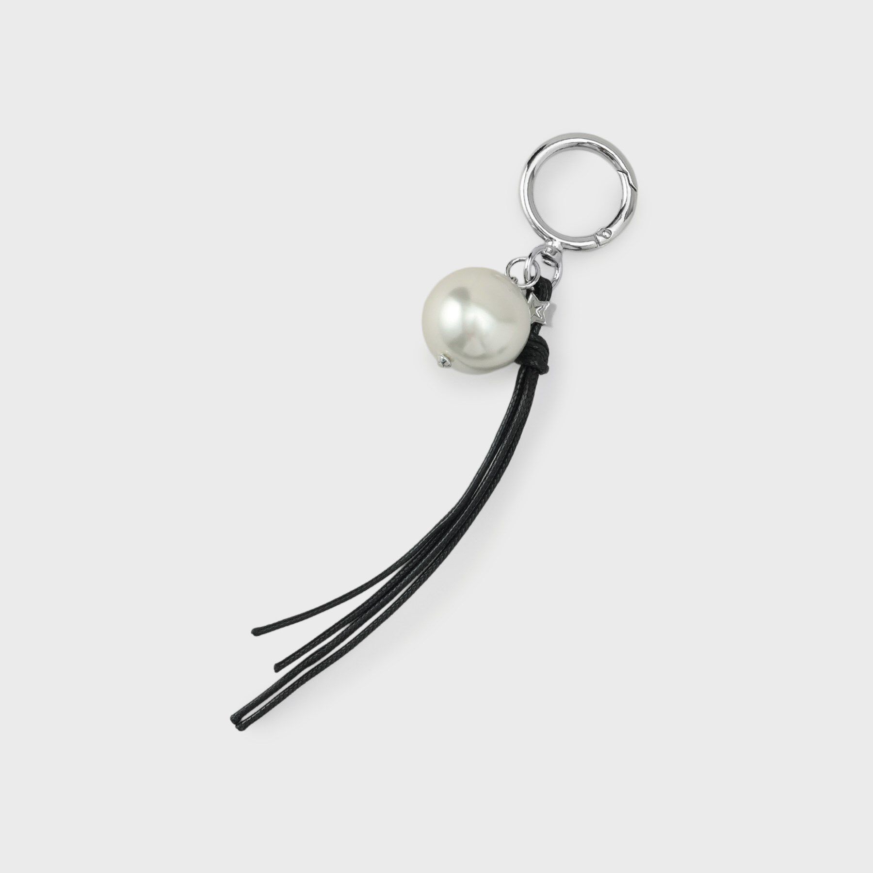 INDIVI「パール調タッセルチャーム」|キーケース|