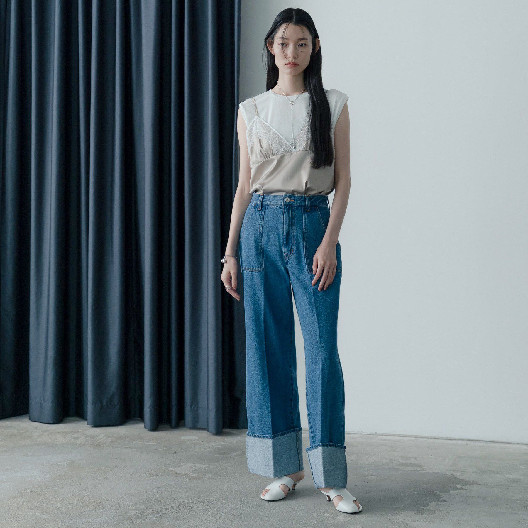 GALLEST「ロールアップデニム」|デニム|