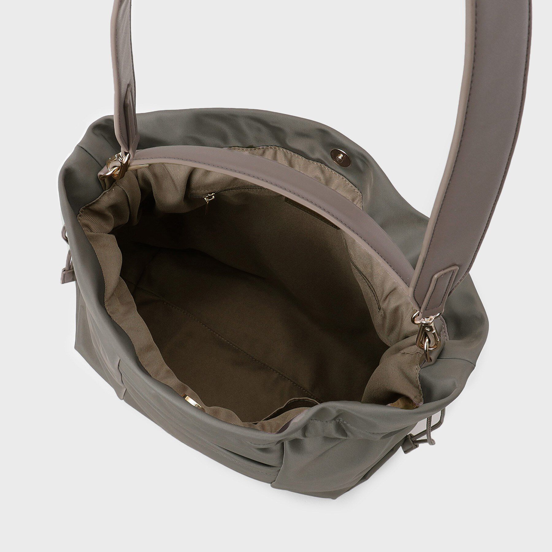 INDIVI「ミドルドロストバッグ」|トートバッグ|