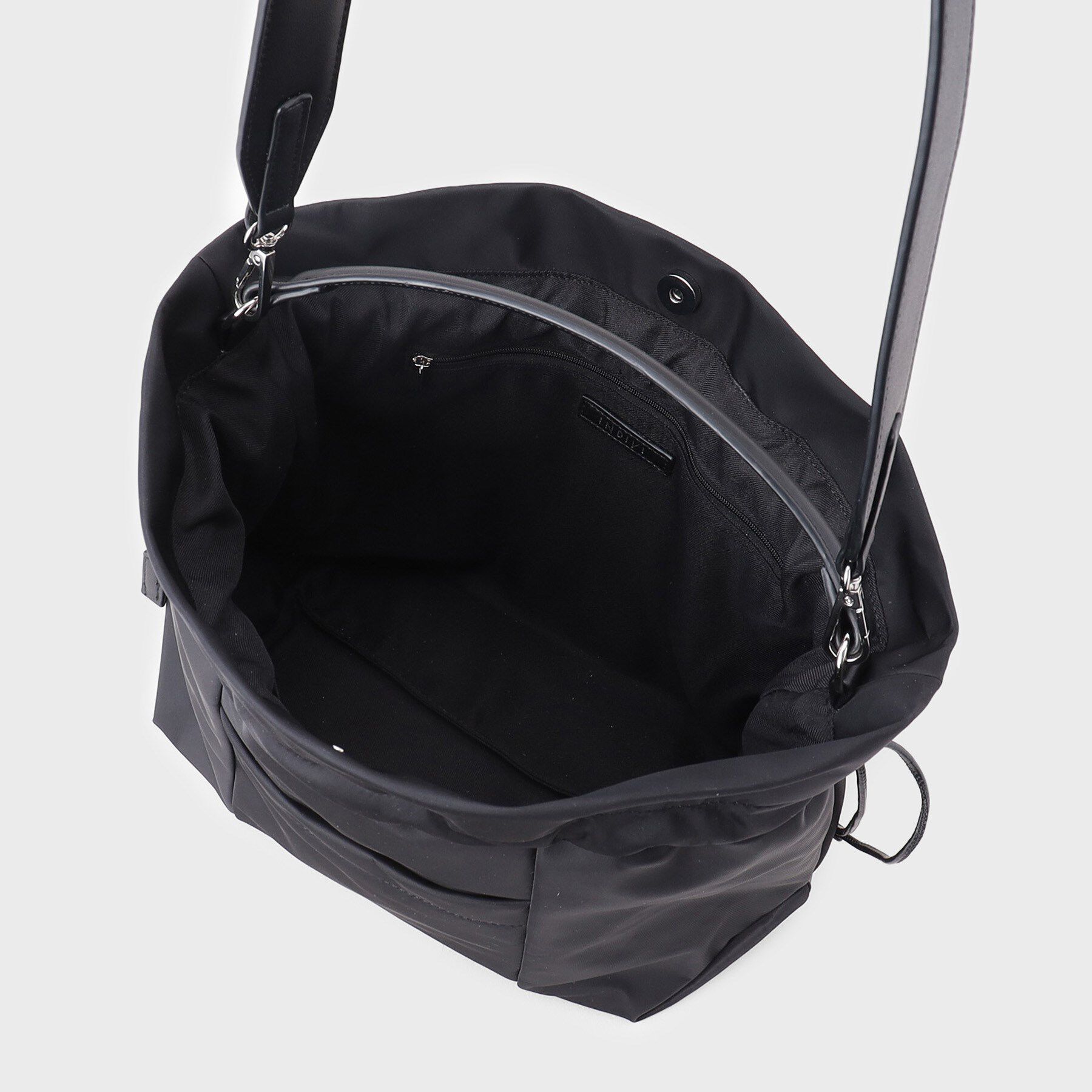 INDIVI「ミドルドロストバッグ」|トートバッグ|