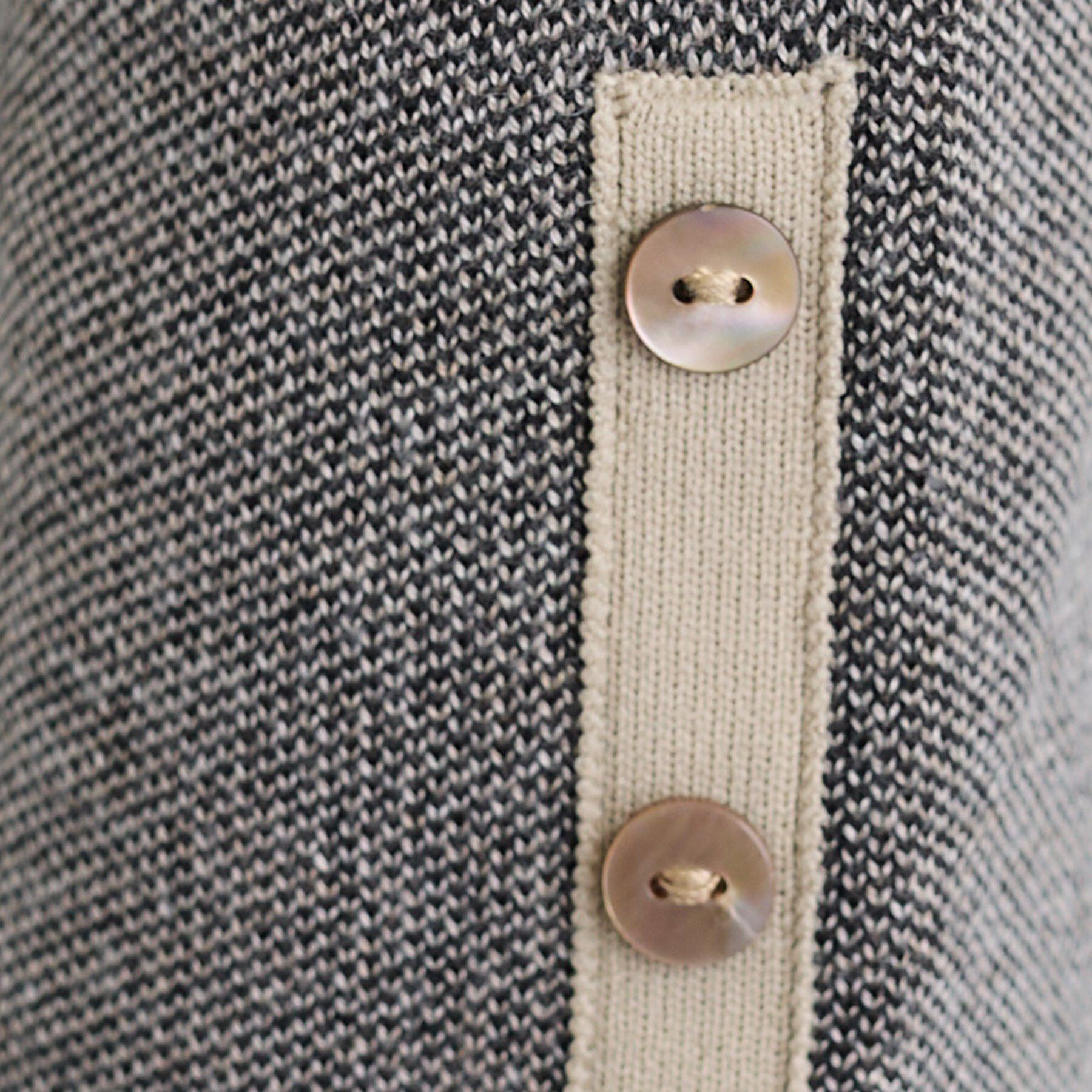 INDIVI「【洗える／SETUP可能】ジャカードボートネックニット」|ニット・セーター|