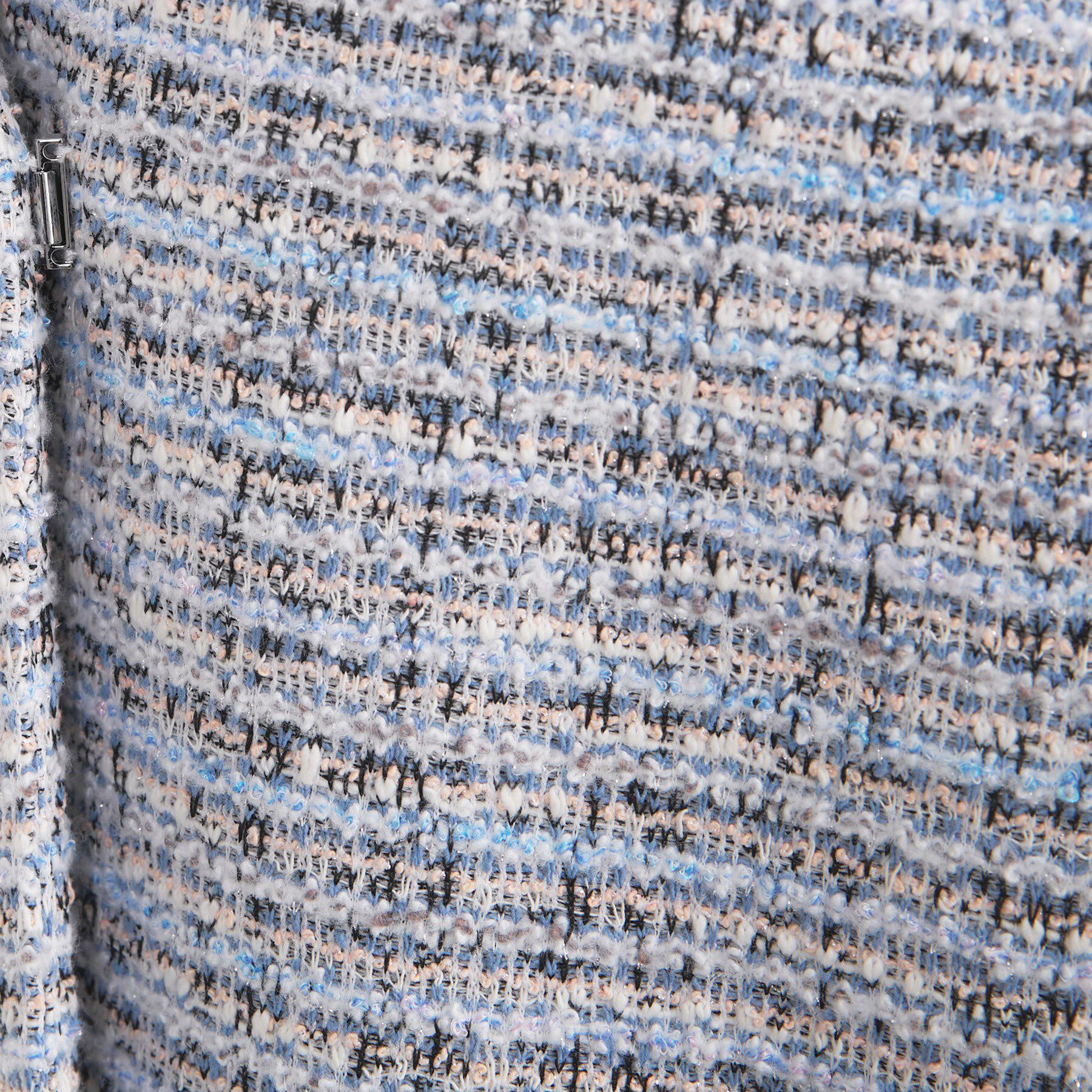 INDIVI「【2点セット／洗える】ツイードジレ＆ボウタイブラウス」|その他|