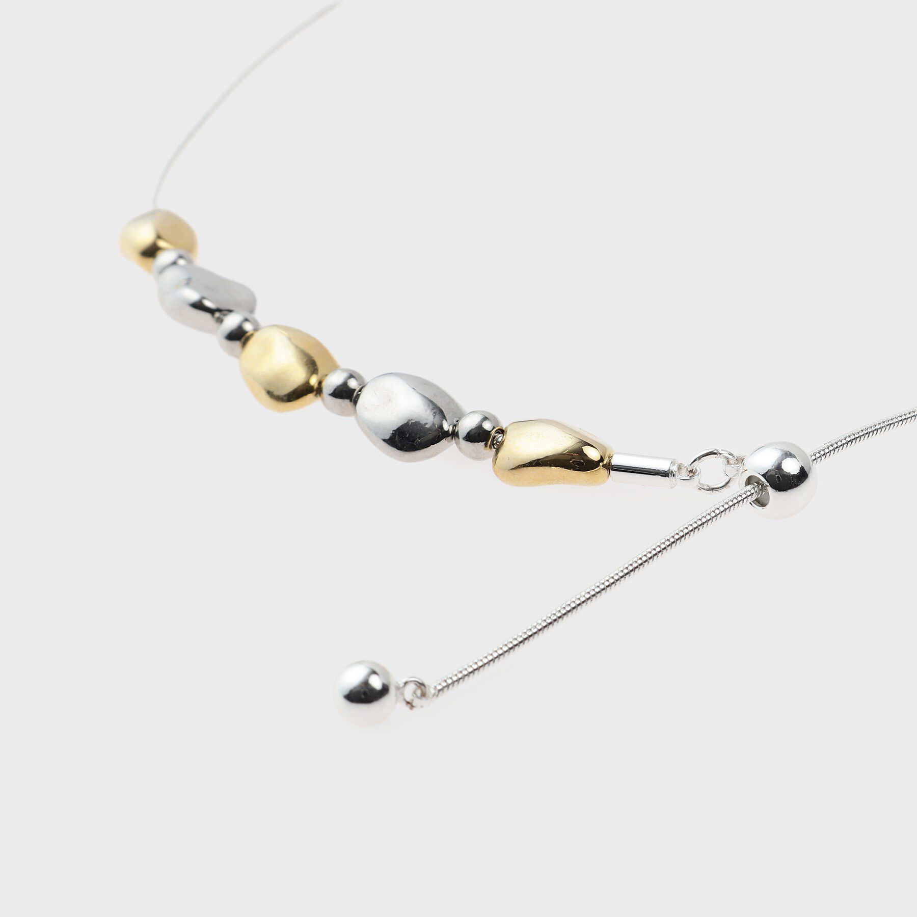 GALLEST「ハートラインネックレス」|ネックレス|