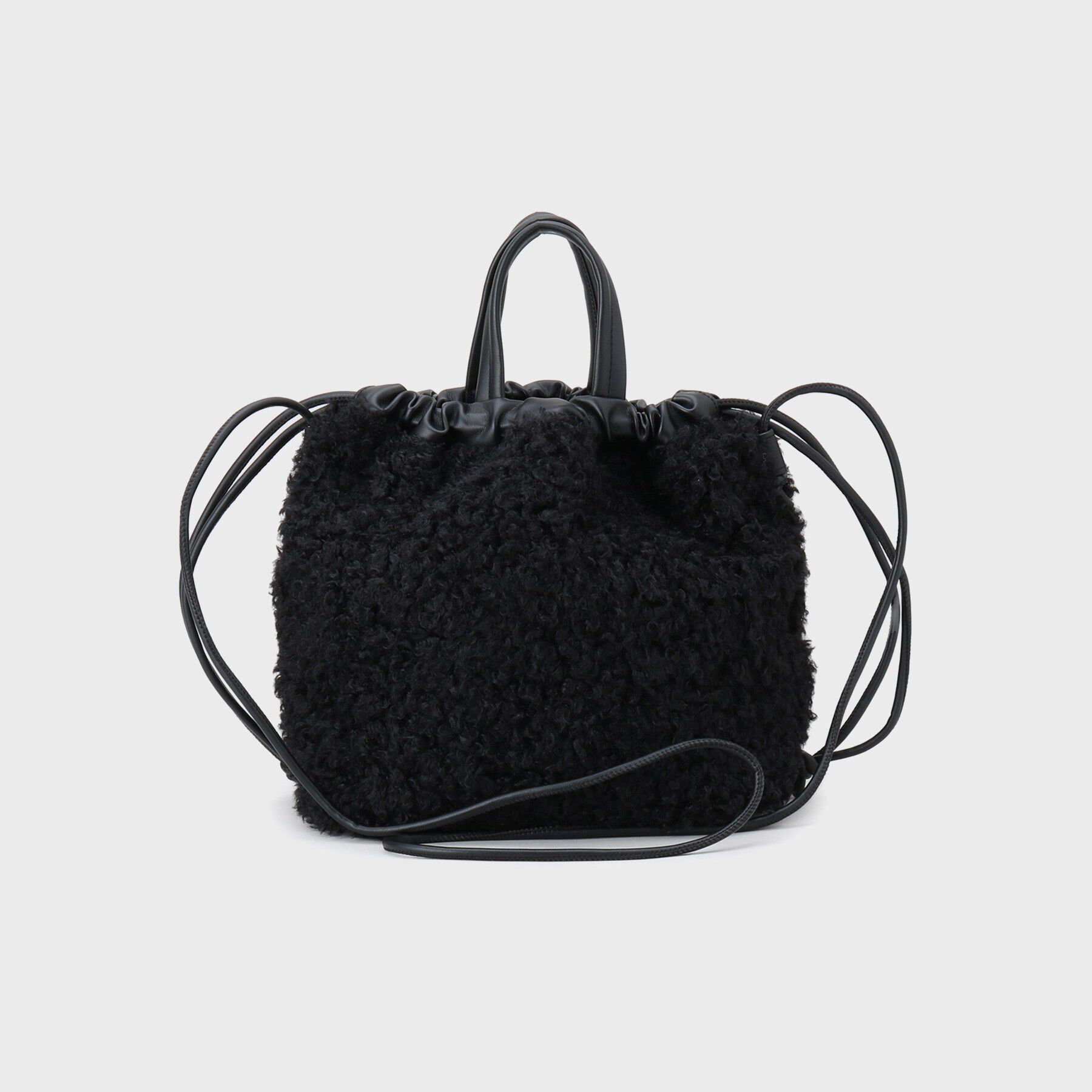 GALLEST「プードルフェイクファーポシェット」|ショルダー・メッセンジャー|